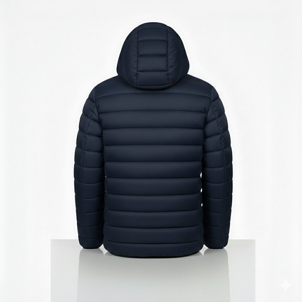 Geographical Norway Steppjacke Hochwertige Outdoorjacke Steppjacke mit Kapuze (1-St) Steppjacke Mit Kapuze Herbst Übergangs Jacke