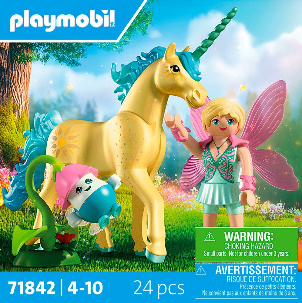 Playmobil® Sammeleinhorn, Sonnenscheinblüte mit Fee (71842), günstig online kaufen
