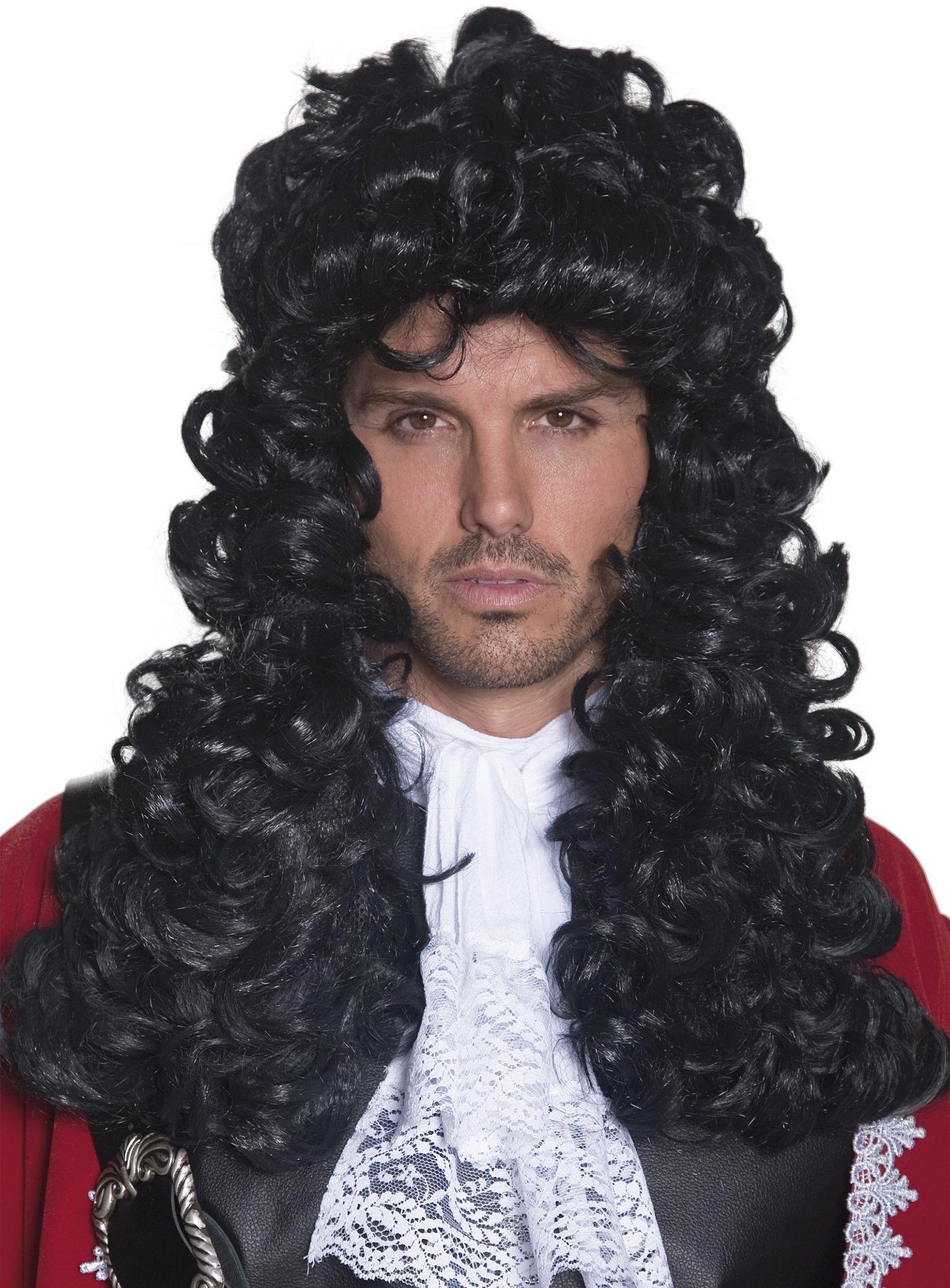 Kostüm-Perücke Captain Hook - Pirat Kostüm Perücke für Fasching