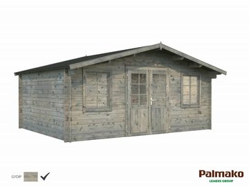 Palmako Gartenhaus Klara 17,0 Holzhaus Blockbohlenhaus, BxT: 504x380 cm