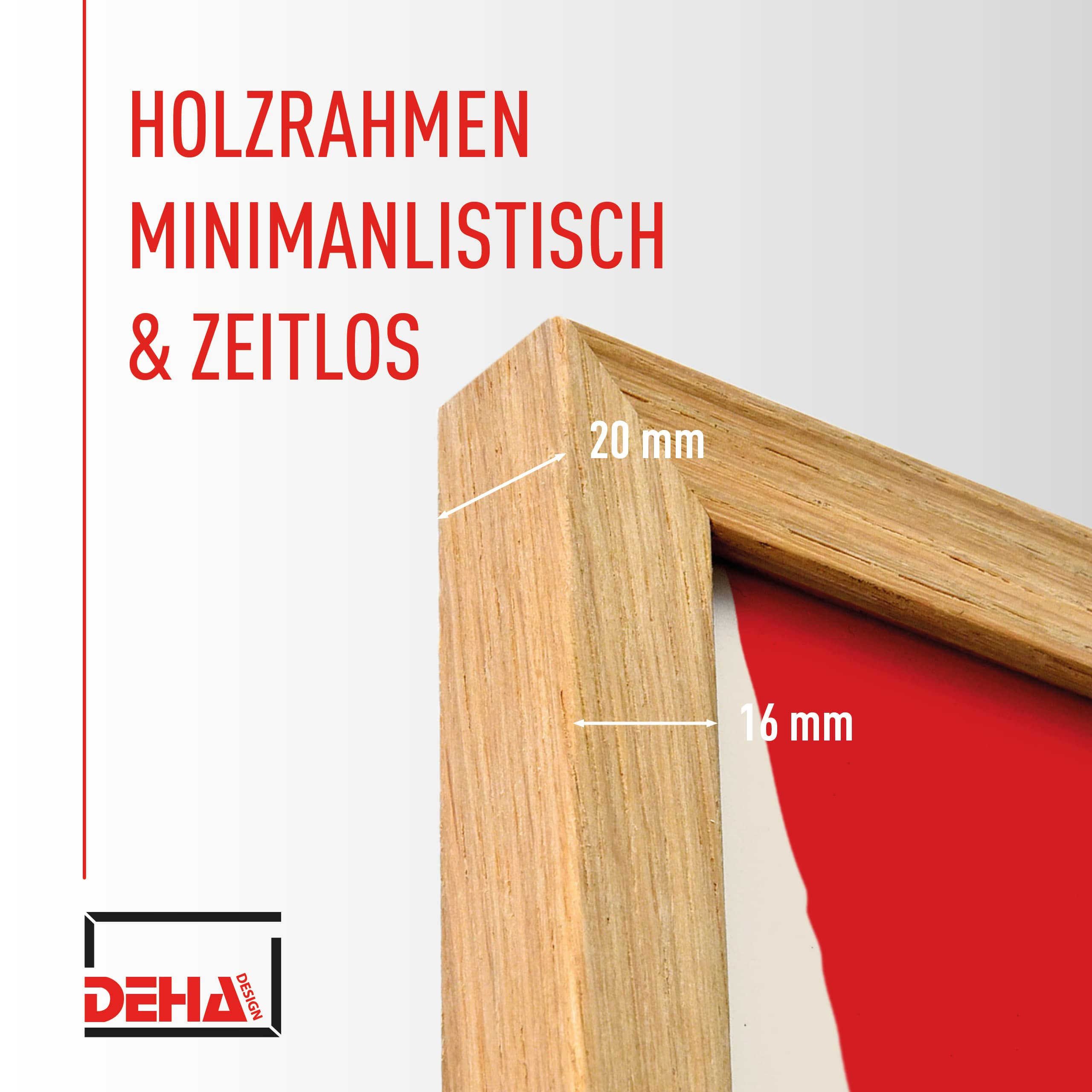 DEHA DESIGN Bilderrahmen Holz Bilderrahmen Fontana, (1 St)
