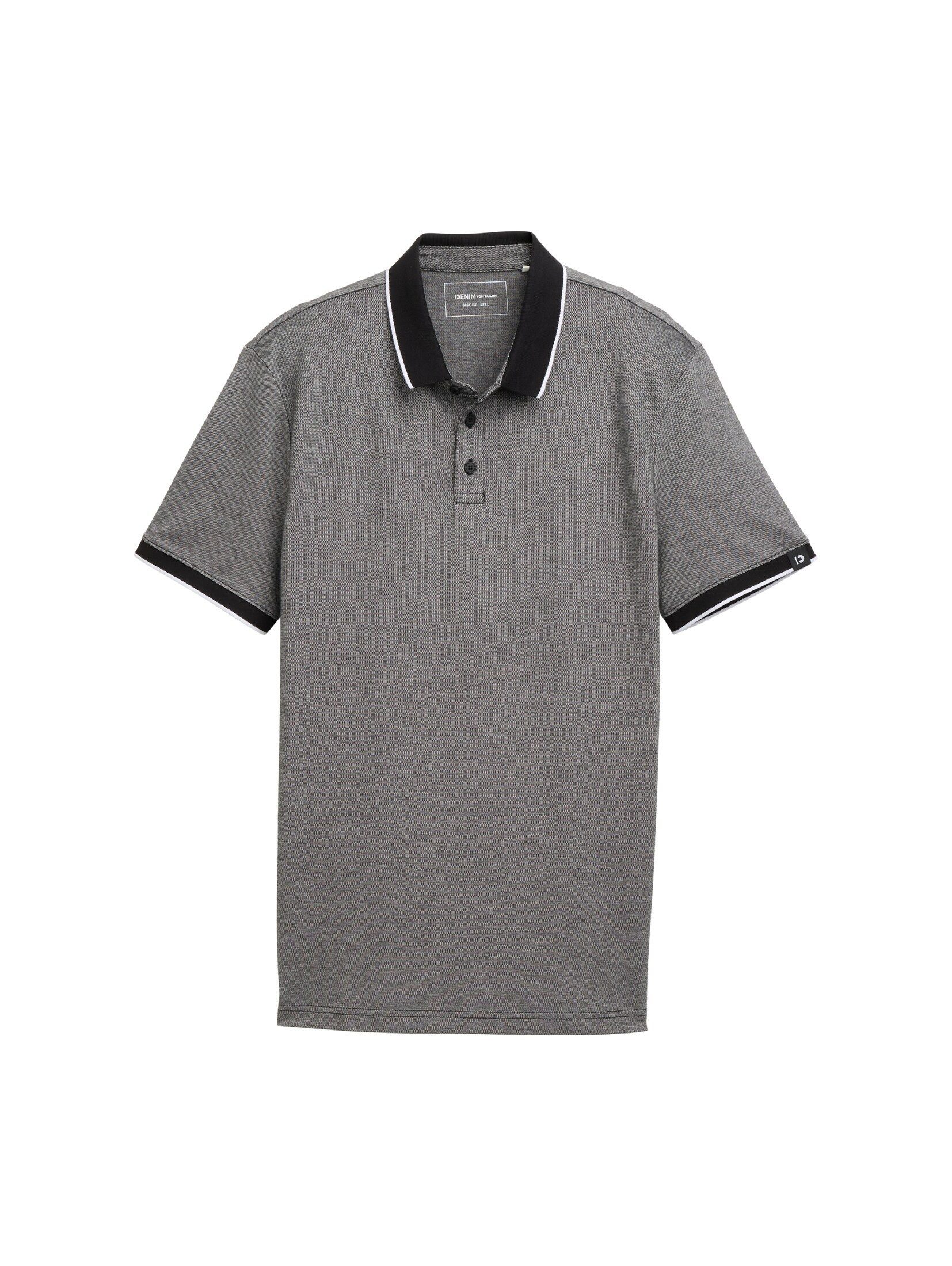 TOM TAILOR Denim Poloshirt Piqué Poloshirt günstig online kaufen