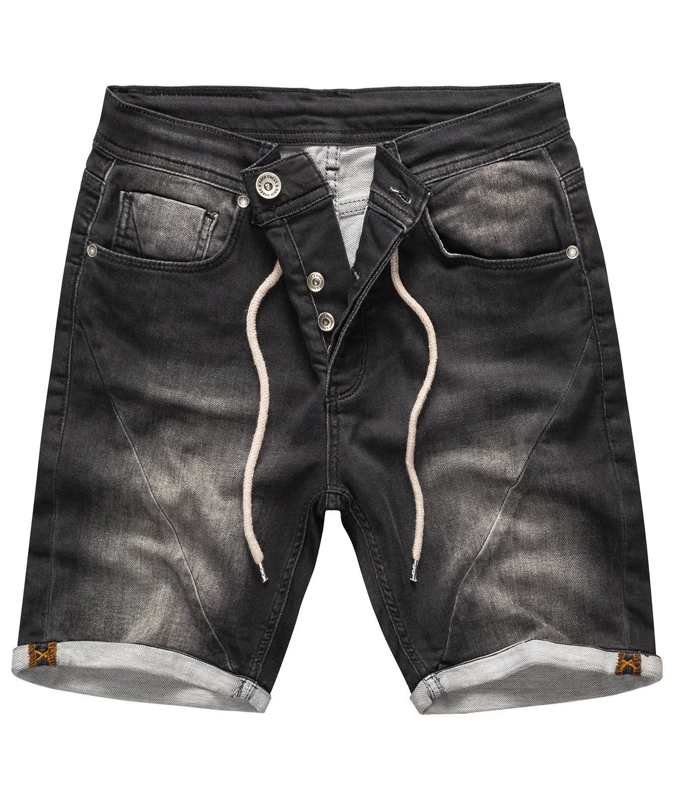 Rock Creek Jeansshorts Herren Sweat Shorts günstig online kaufen
