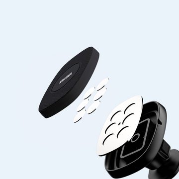 Kaku Auto Magnethalter KFZ Handy-Halterung für das Armaturenbrett Schwarz Smartphone-Halterung