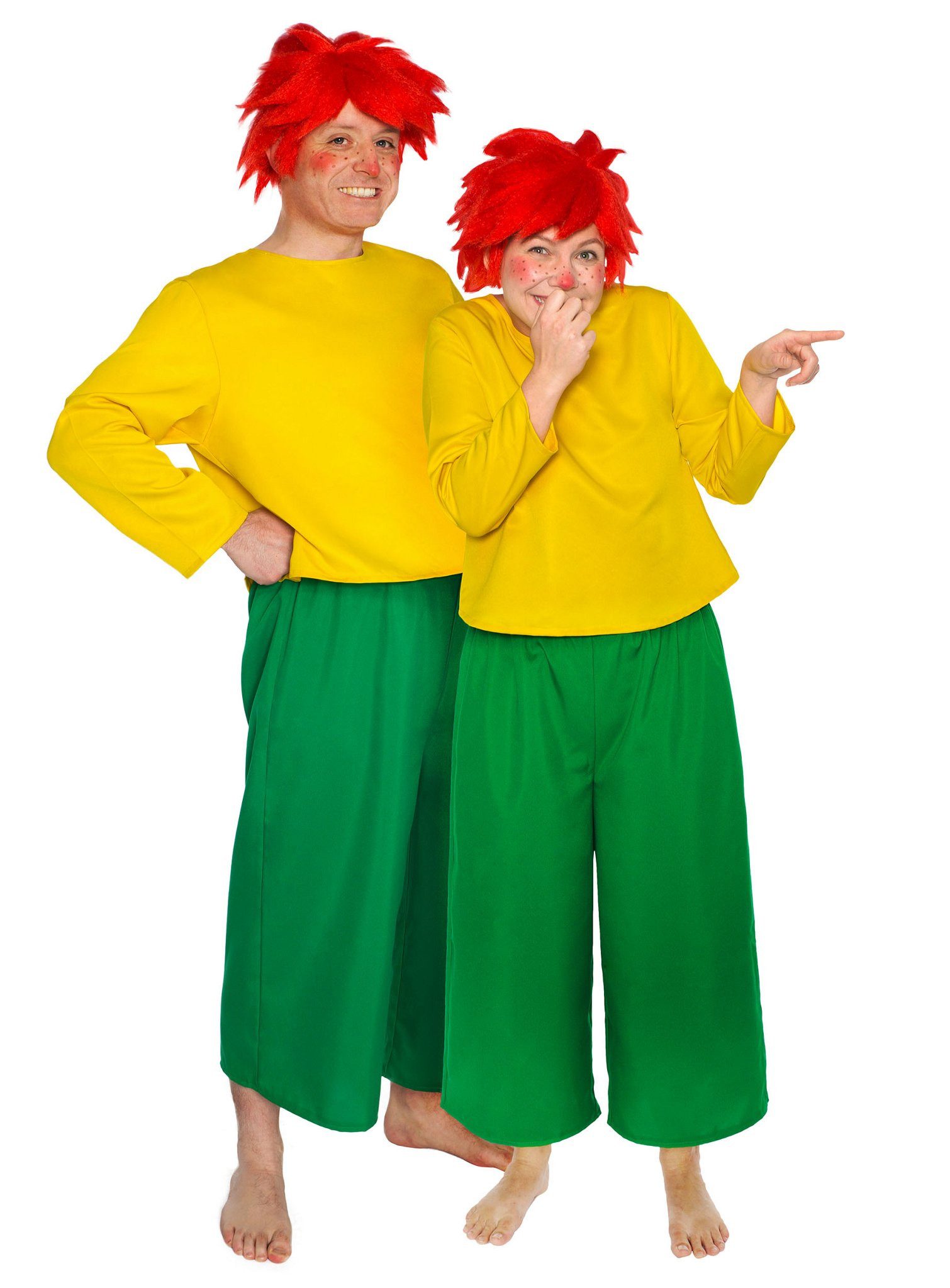 Maskworld Kostüm Pumuckl Kostüm - Fasching Karneval Kobold Kostüm, Lizenziertes original Pumuckl Kostüm für Erwachsene von MASKWORLD