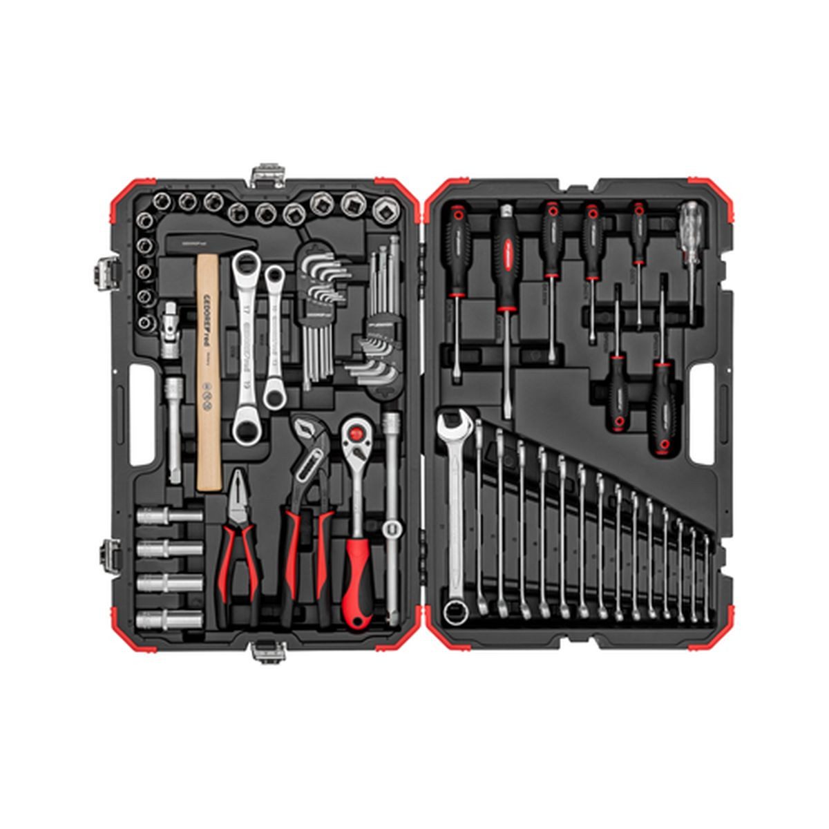 Gedore Steckschlüssel GEDORE red Steckschlüssel-Satz 1/2" 8-24mm, R69003069