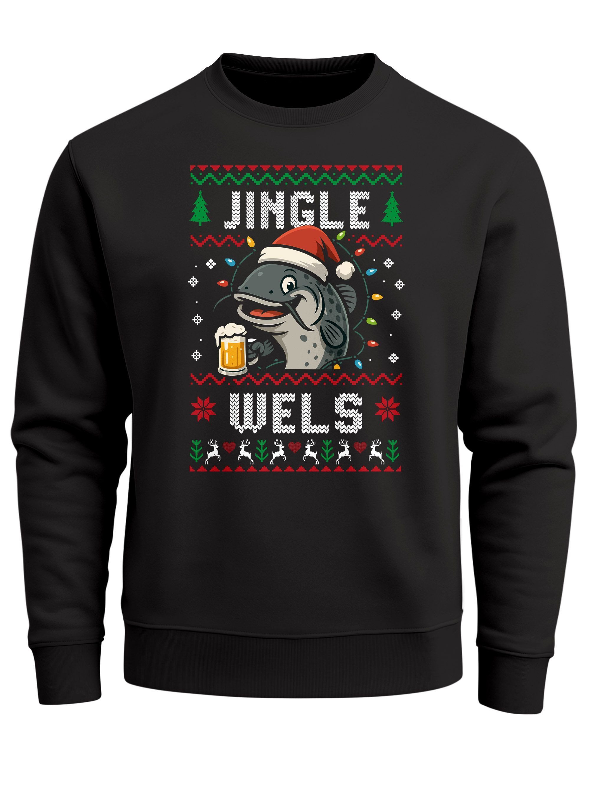 Sweatshirt Sweatshirt Herren Weihnachtspullover Ugly Christmas Sweater Spruch