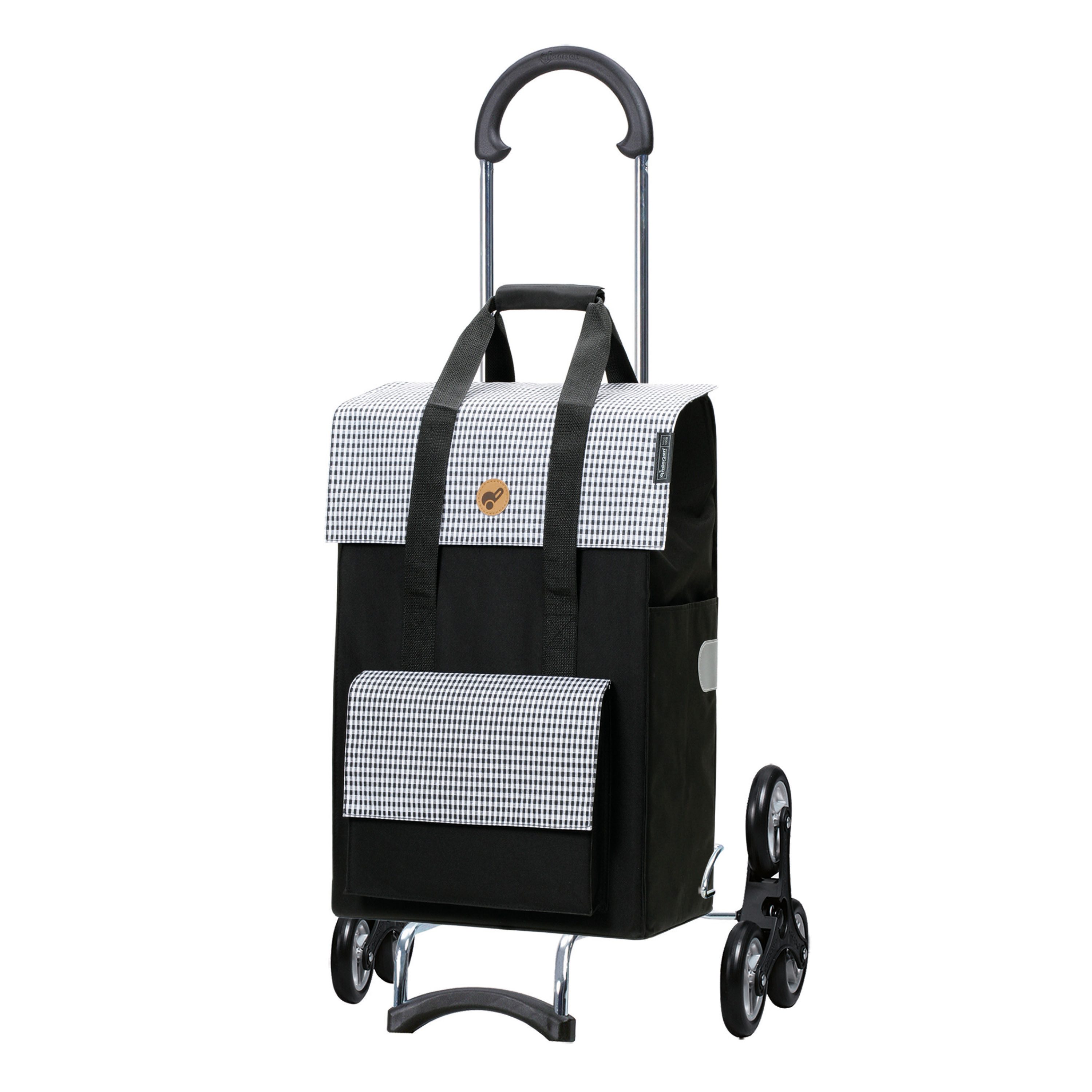 Andersen Einkaufstrolley Treppensteiger Scala Shopper Milla schwarz