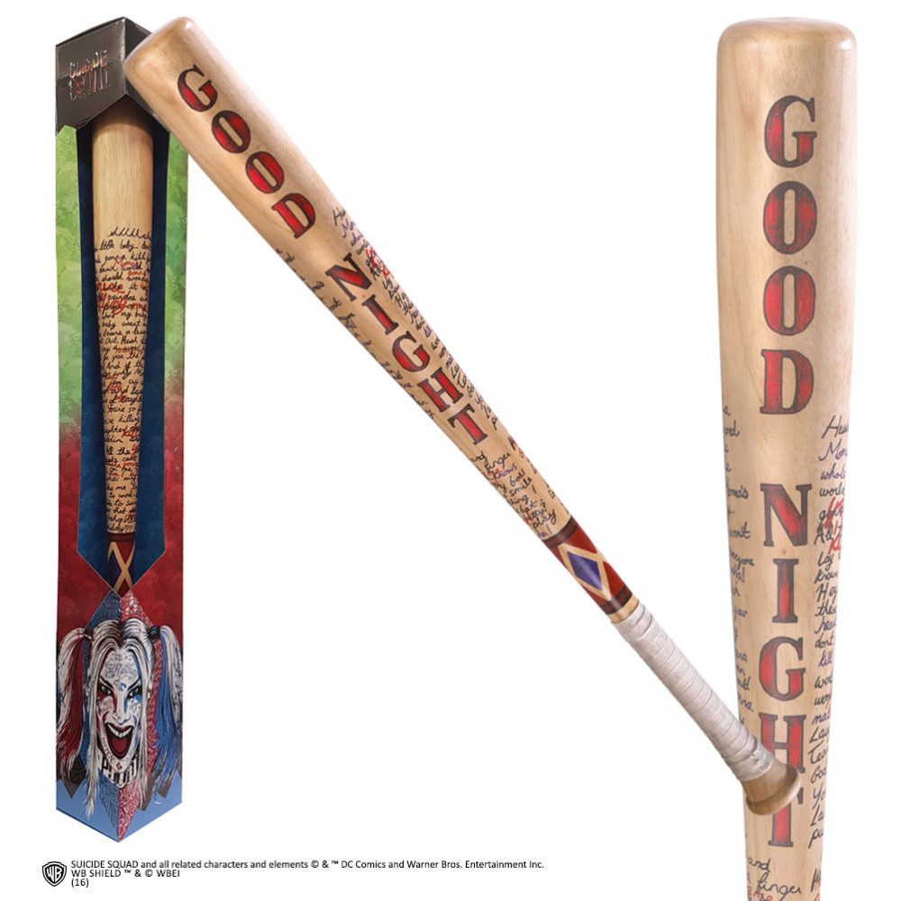 Noble Collection Kostüm Suicide Squad: Harley Quinn's "Good Night" Baseballschläger (Prop Repl