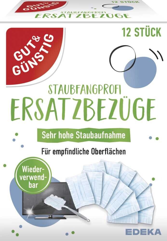 Gut & Günstig Staubfangtücher Mikrofaser Reinigungstücher