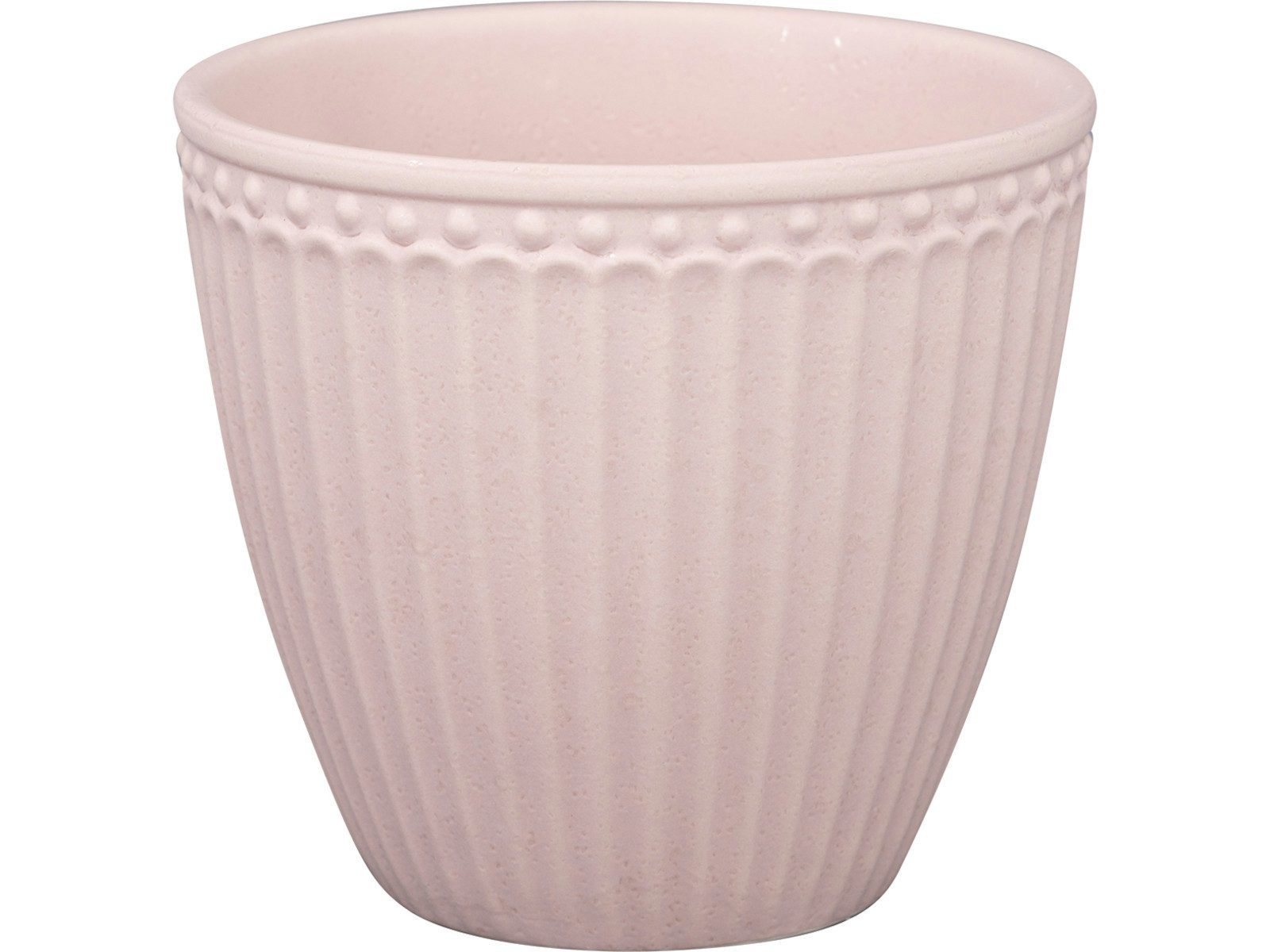 Greengate Becher Alice Latte Cup vintage rose 0,35l, Steingut