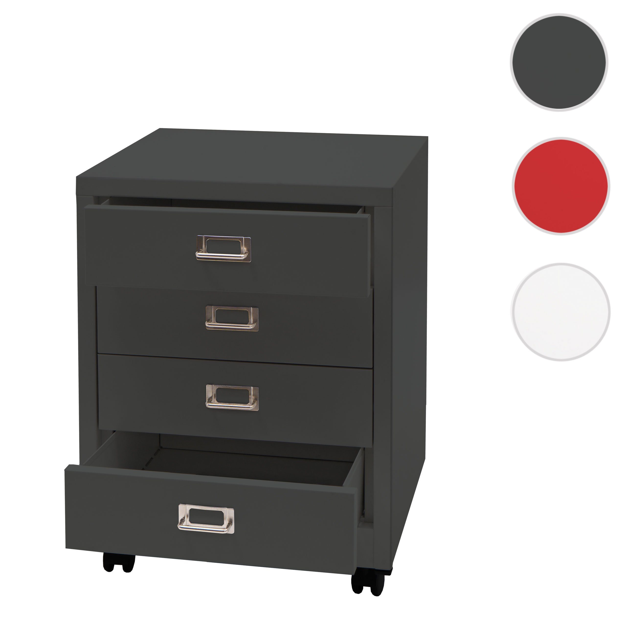 MCW Rollcontainer MCW-L49-4, (1 St), 4 günstig online kaufen
