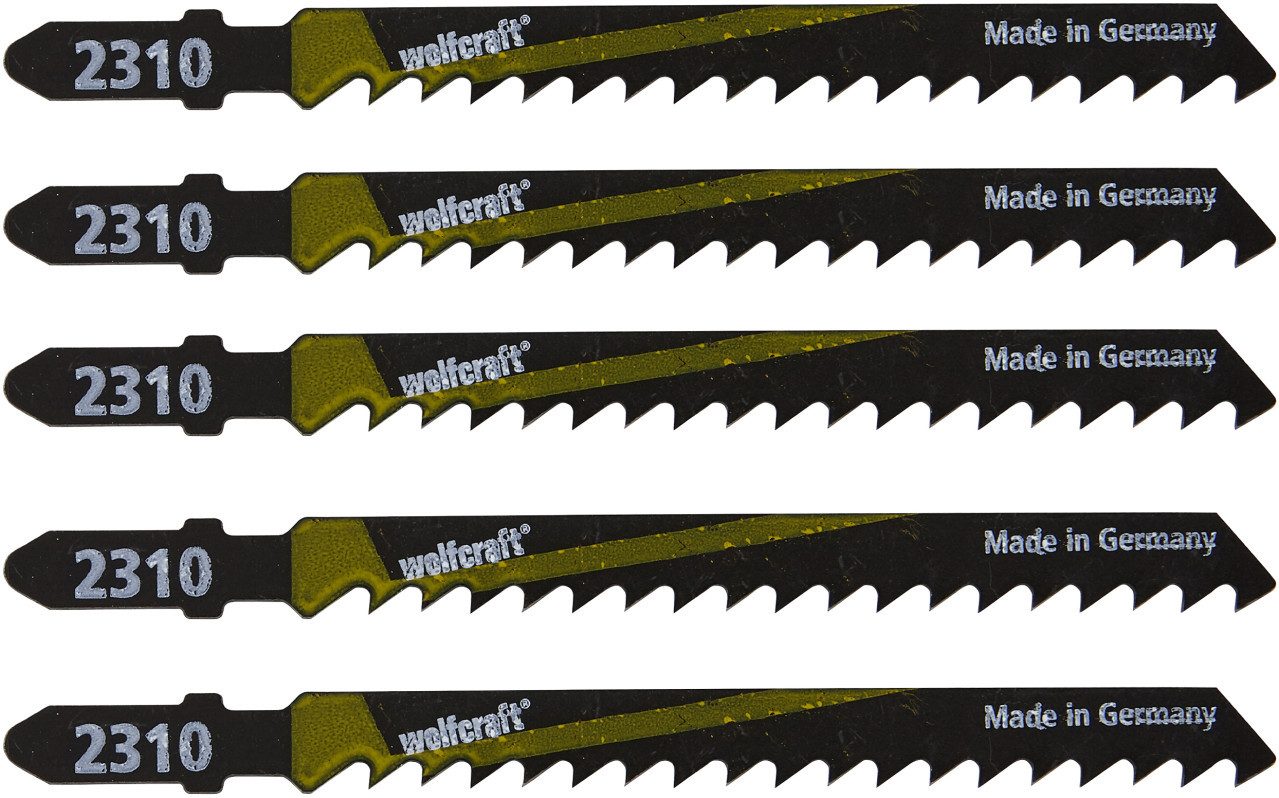 Wolfcraft Stichsägeblatt Wolfcraft Полотна для лобзика 2360000 100 mm T-Schaft