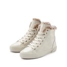 Elbsand Stiefel, Boots, Schnürstiefelette, Sneaker, Schnürschuh Stiefelette mit kuscheligem Futter VEGAN