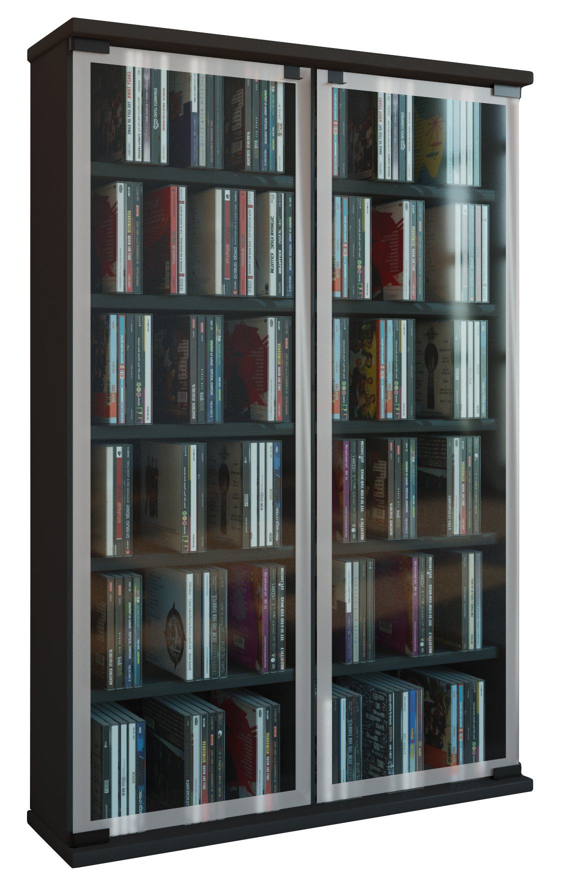 VCM CD-Regal Holz CD DVD Stand günstig online kaufen