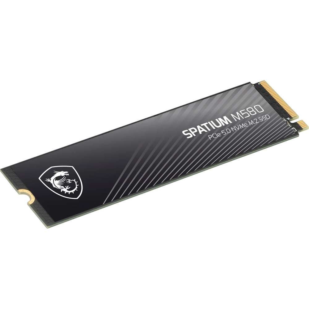 MSI SSD 4TB MSI Spatium M580 (M.2 2280) PCIe 5.0 NVMe interne SSD