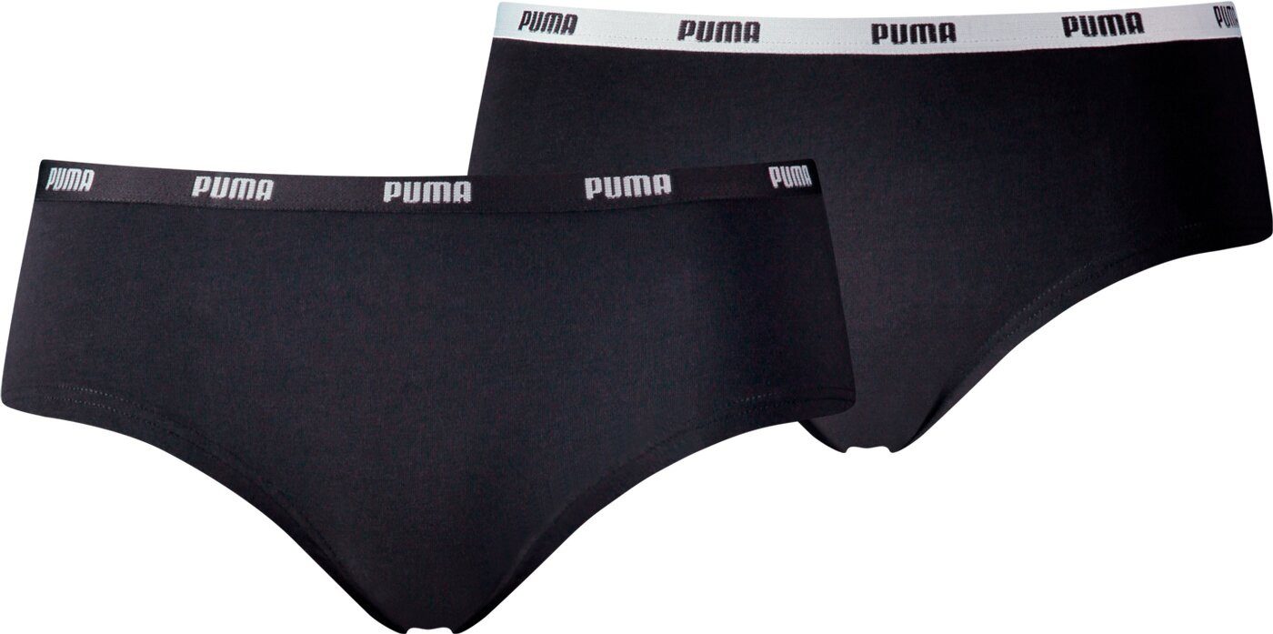 PUMA Hipster PUMA WOMEN HIPSTER 2P PACK 200 black