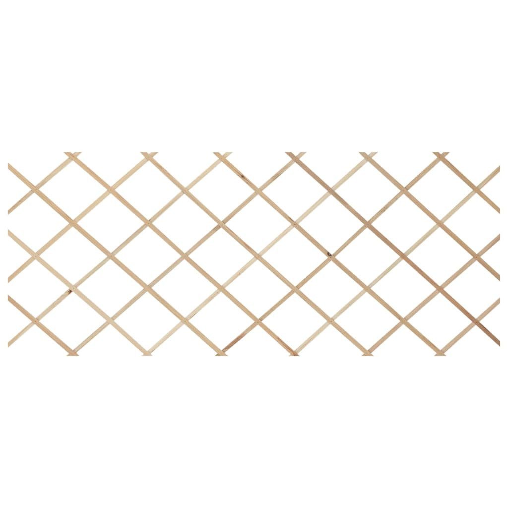 vidaXL Gartenzaun Rankzäune 5 Stk. Massivholz günstig online kaufen