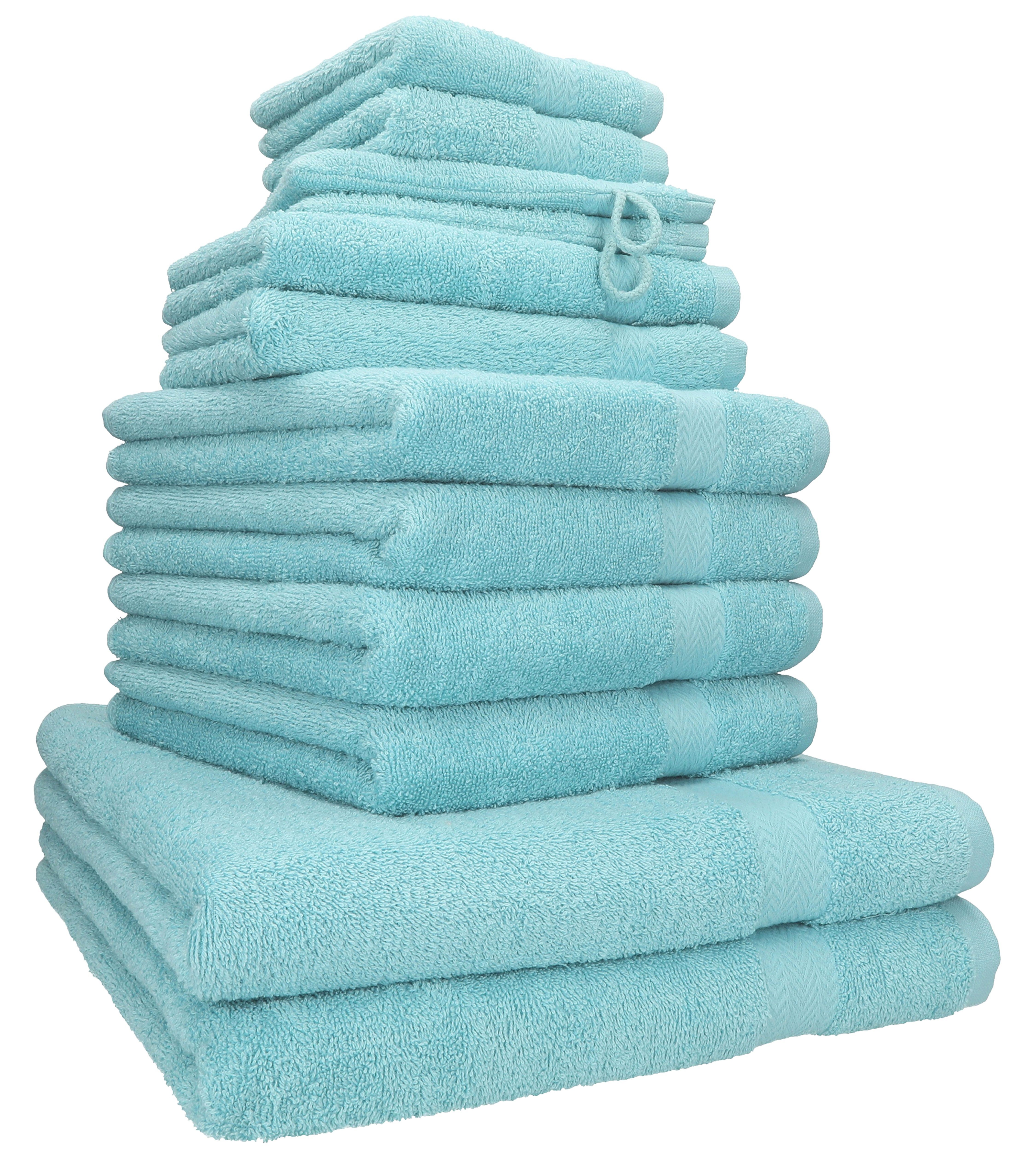 Handtuch Set 12er Handtuch-Set PREMIUM