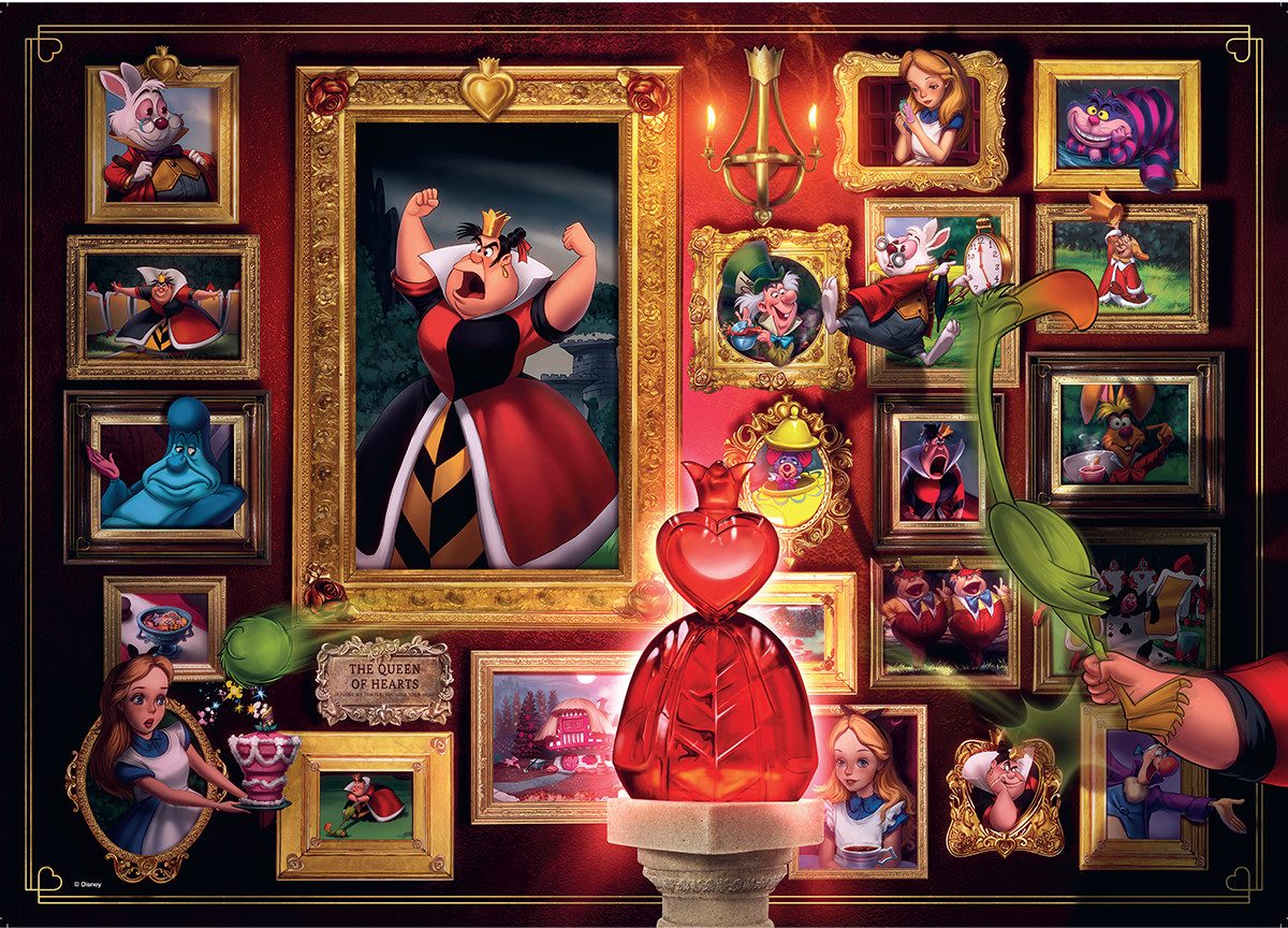 Ravensburger Puzzle Disney Villainous, Queen of Hearts, 1000 Puzzleteile, M günstig online kaufen