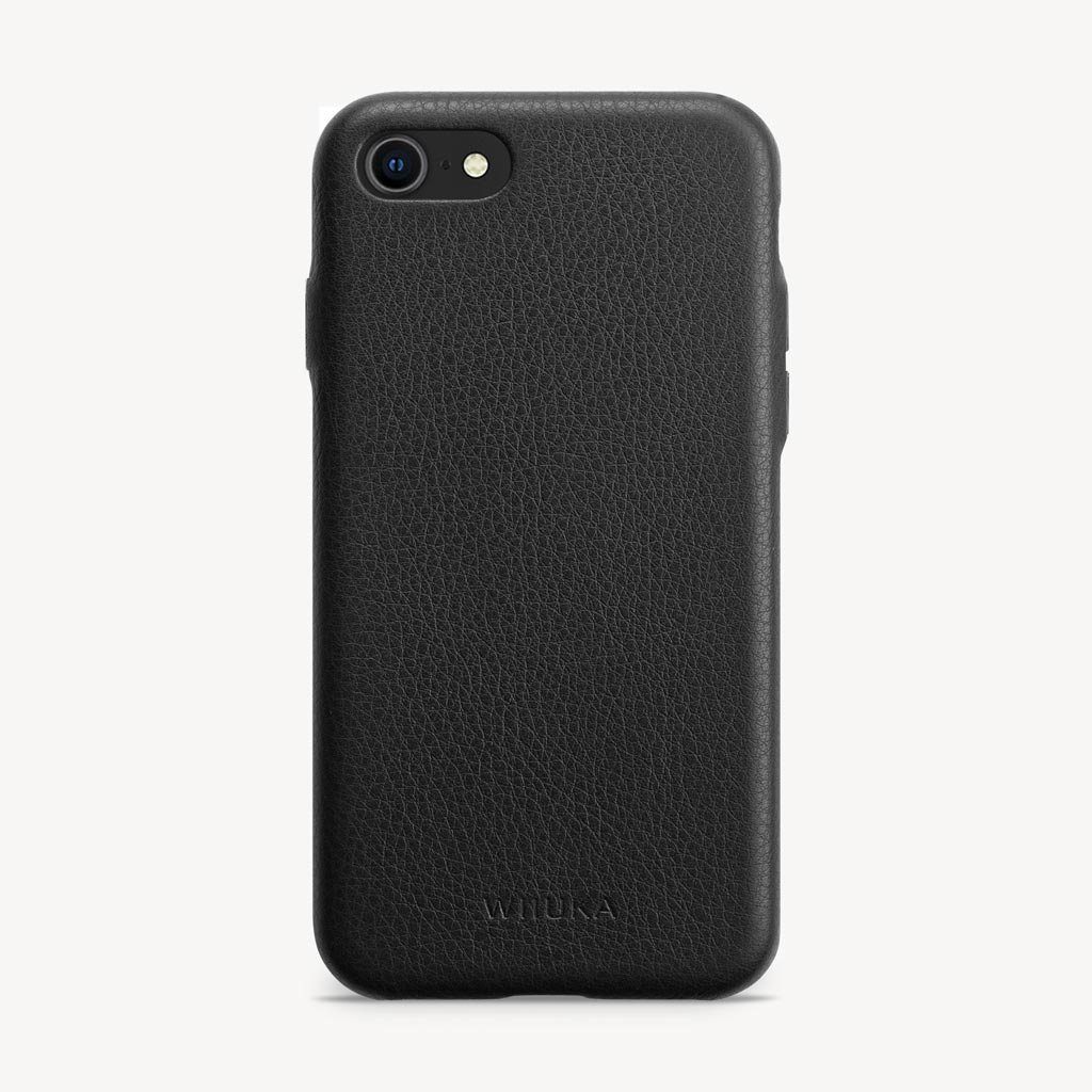 wiiuka Smartphone-Hülle skiin Handyhülle für iPhone SE 2022 / 2020, iPhone 8 / 7, Handgefertigt - Deutsches Leder, Premium Case