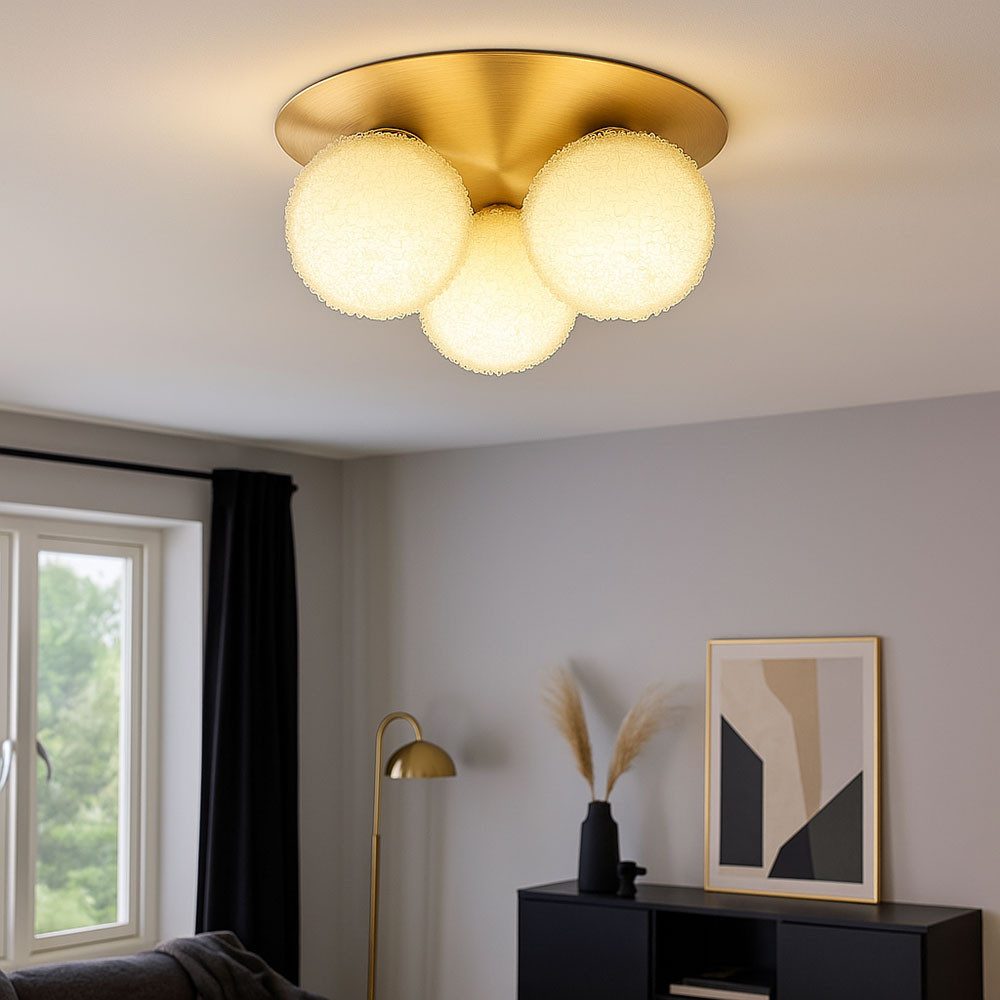 GLOBO LIGHTING LED Deckenleuchte, Leuchtmittel inklusive, Warmweiß, Spotlampe Deckenlampe Deckenleuchte Wohnzimmerlampe Esszimmerleuchte,-