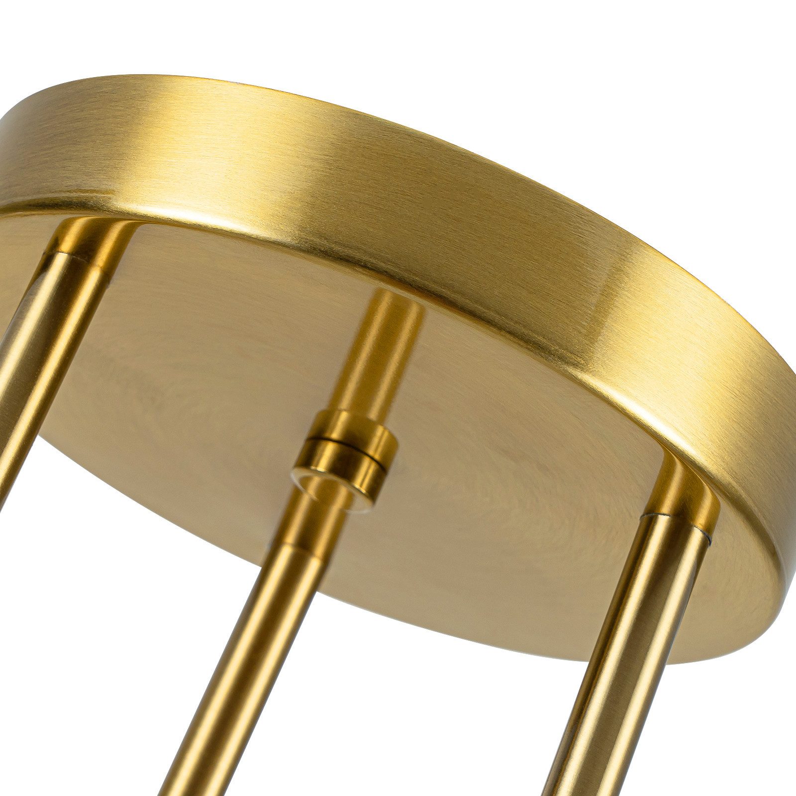 ZMH Deckenleuchten 6 Flammig Deckenlampe Vintage Retro ohne Leuchtmittel für Schlafzimmer, LED wechselbar, Deckenlampe Vintage Retro