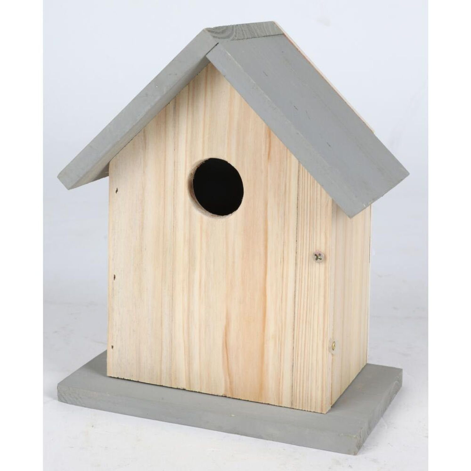 BURI Vogelhaus 6x BURI Nistkasten Vogelhaus Meisen Wildvögel Hilfe Futter Häuschen