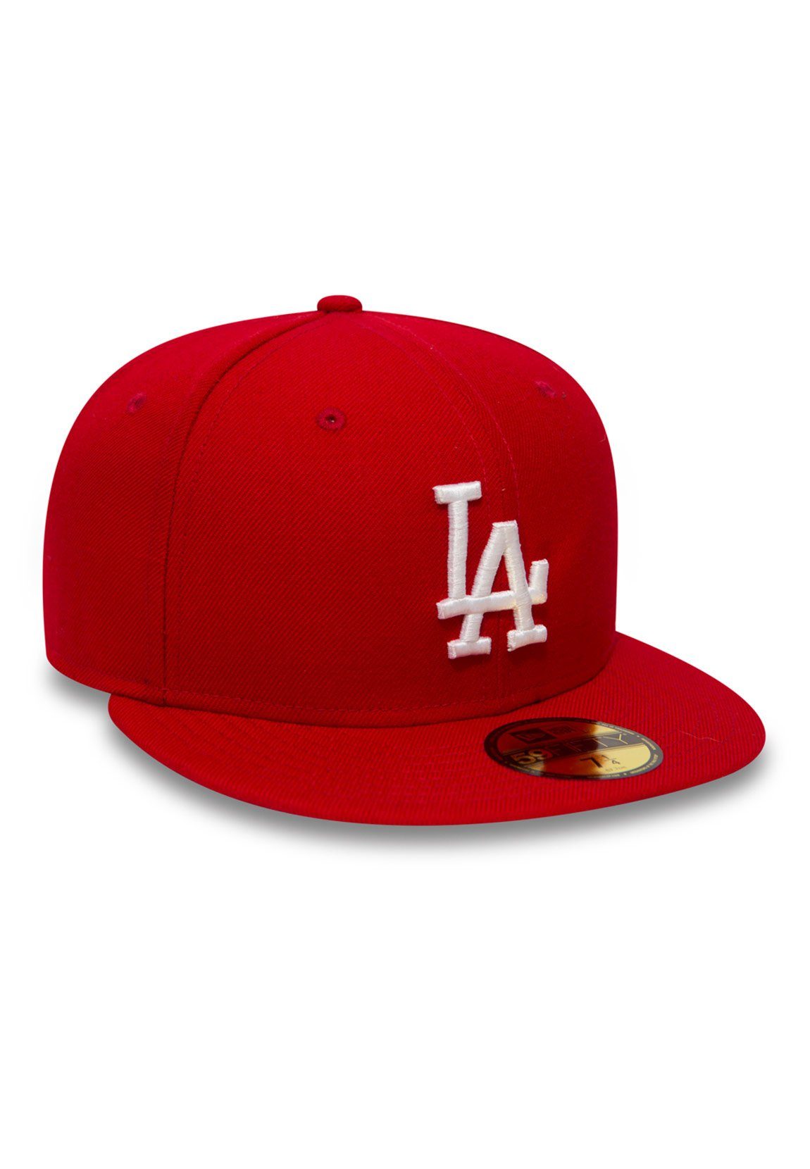 LA - 59Fiftys New Era New Baseball Cap Cap Era DODGERS - Scarlet-White