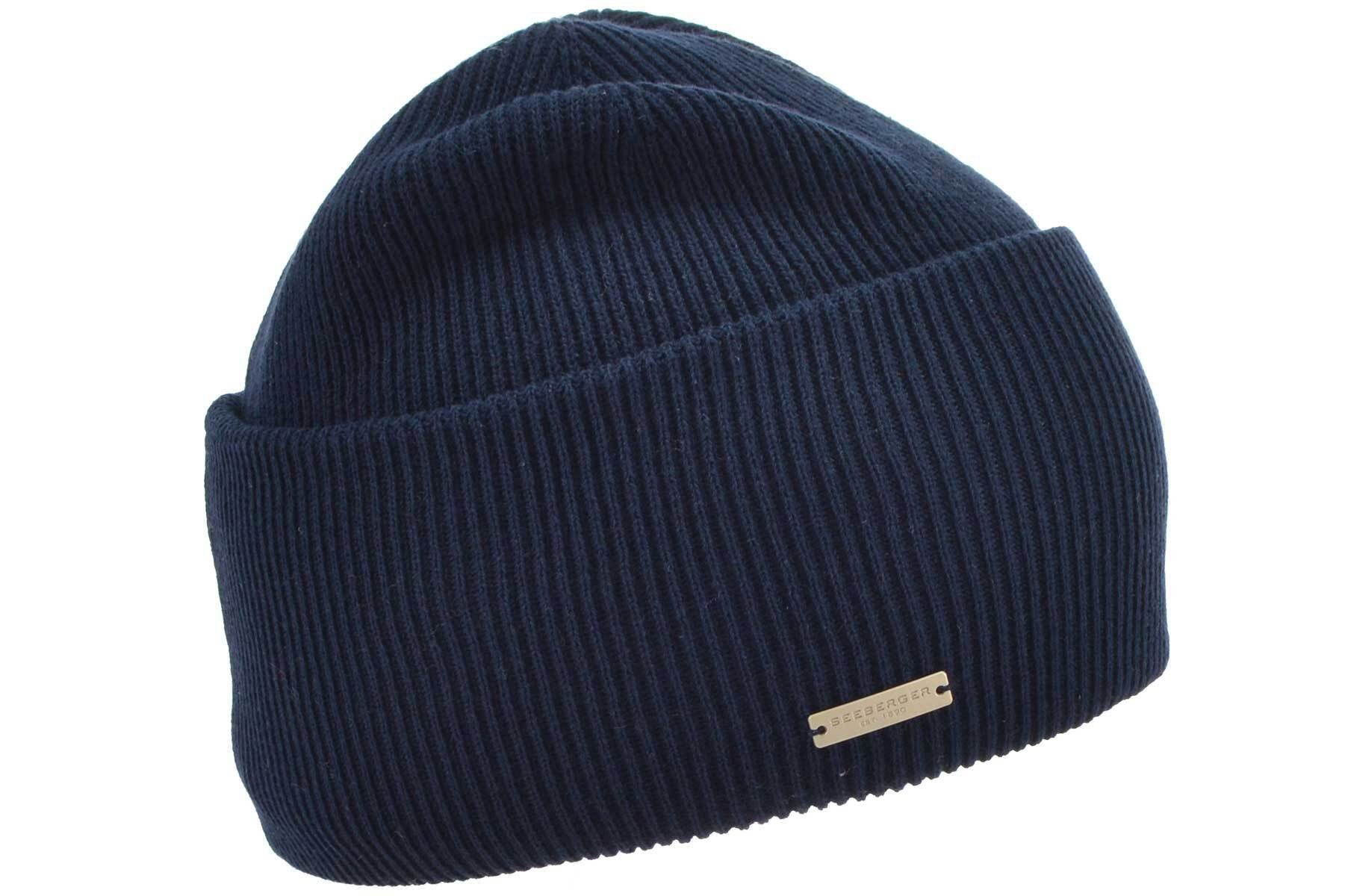Seeberger Strickmütze 100% Baumwoll Toque in günstig online kaufen