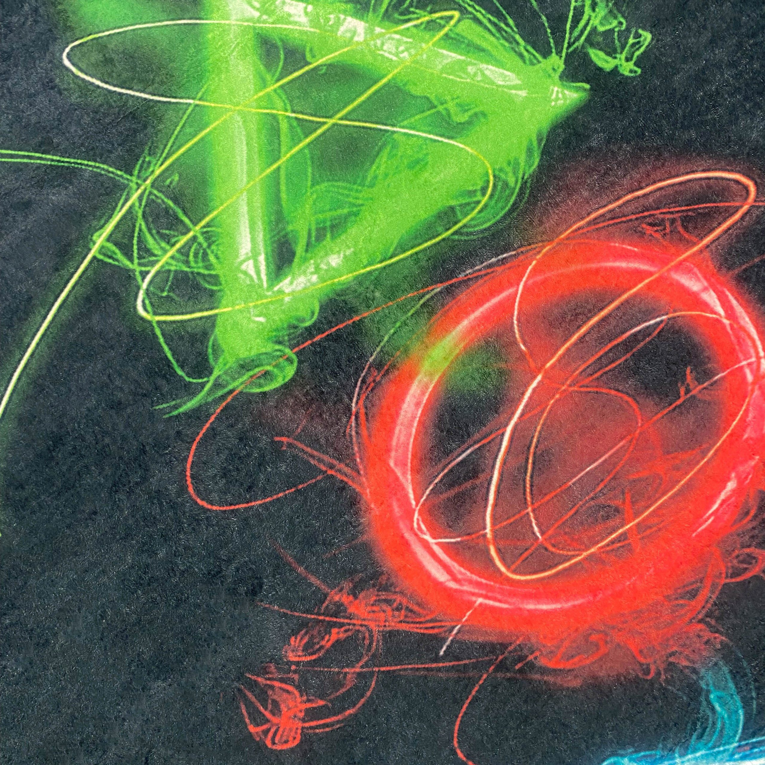 Carpetia Teppich Gaming-Teppich mit lebendigen Neon-Farben günstig online kaufen