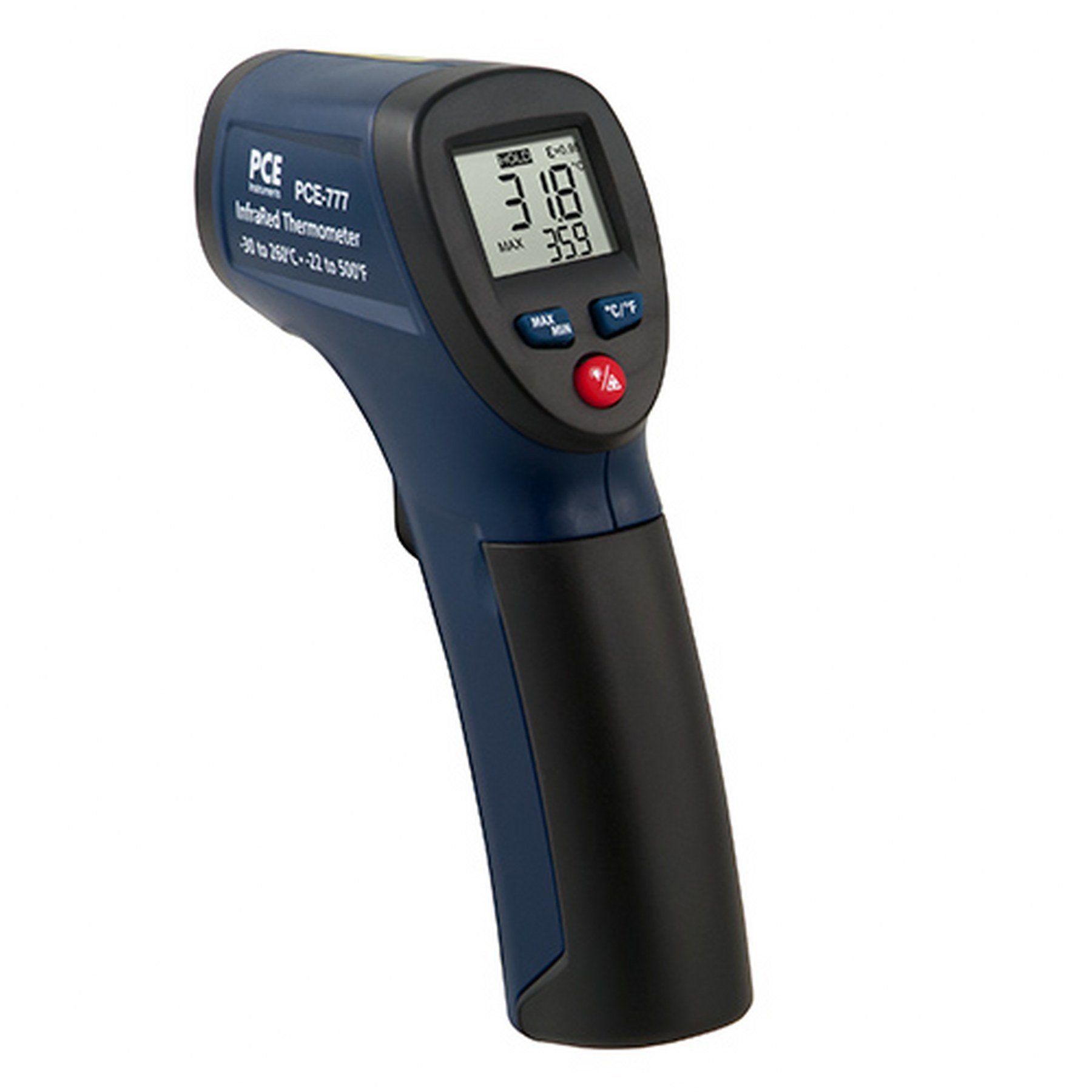 PCE Instruments Gartenthermometer Infrarotthermometer Laserpointer Messung von Oberflächentemperatur