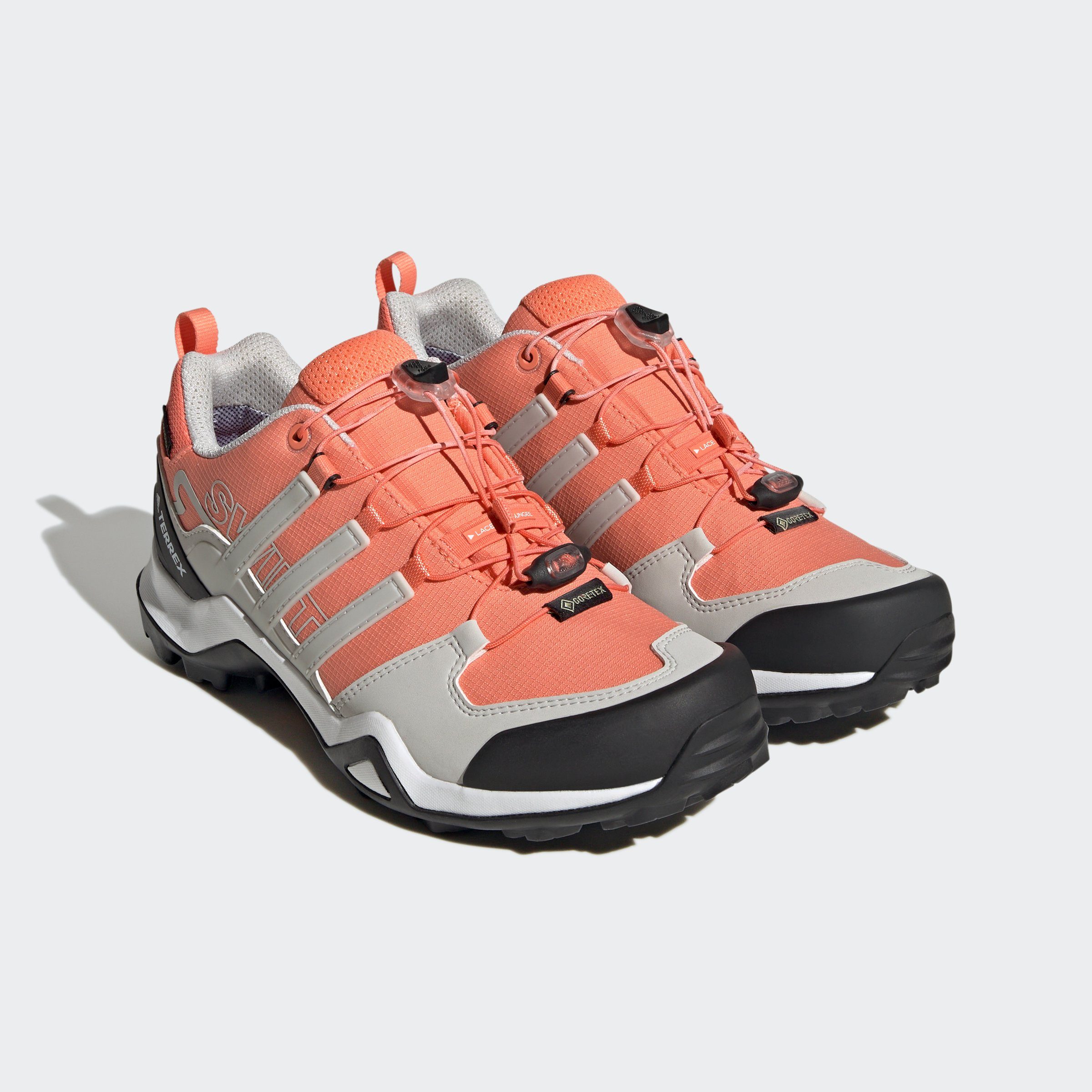 adidas TERREX Acid R2 SWIFT Coral wasserdicht Orange Fusion / Core Wanderschuh / GORE-TEX Black