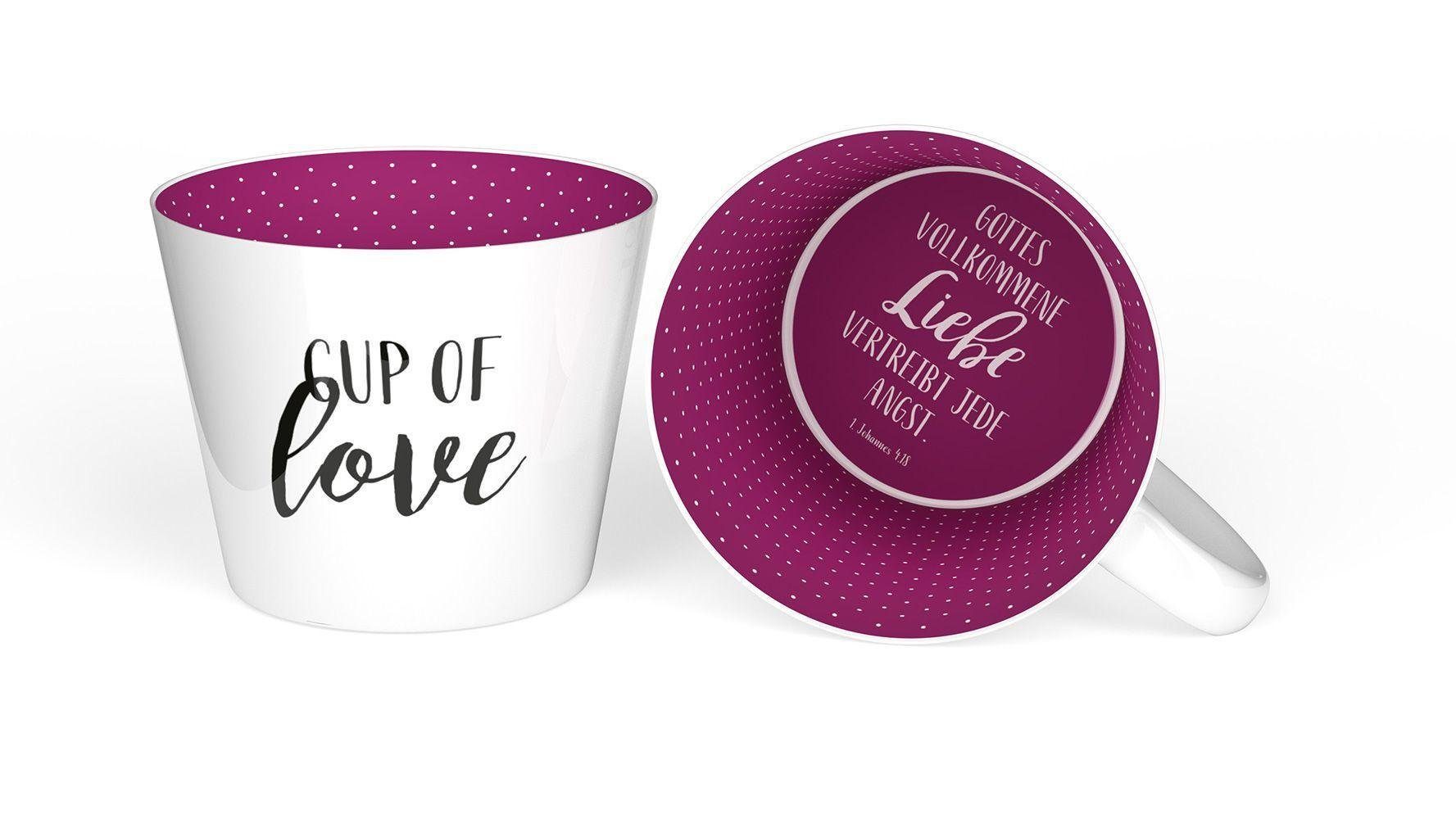 Gerth Medien Tasse Tasse 'Cup of Love'