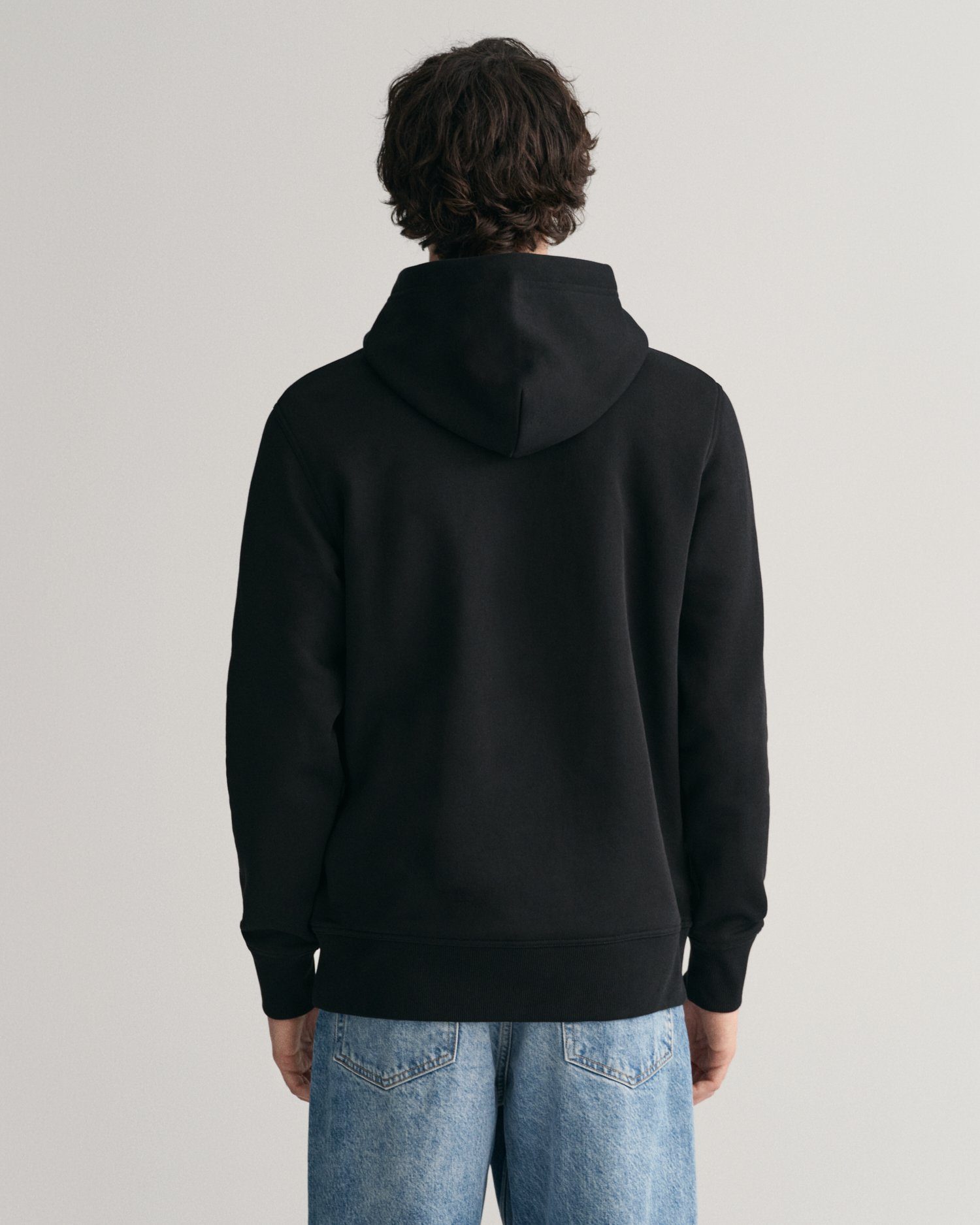 Hoodie BLACK REG Gant HOODIE ARCHIVE SHIELD MEDIUM