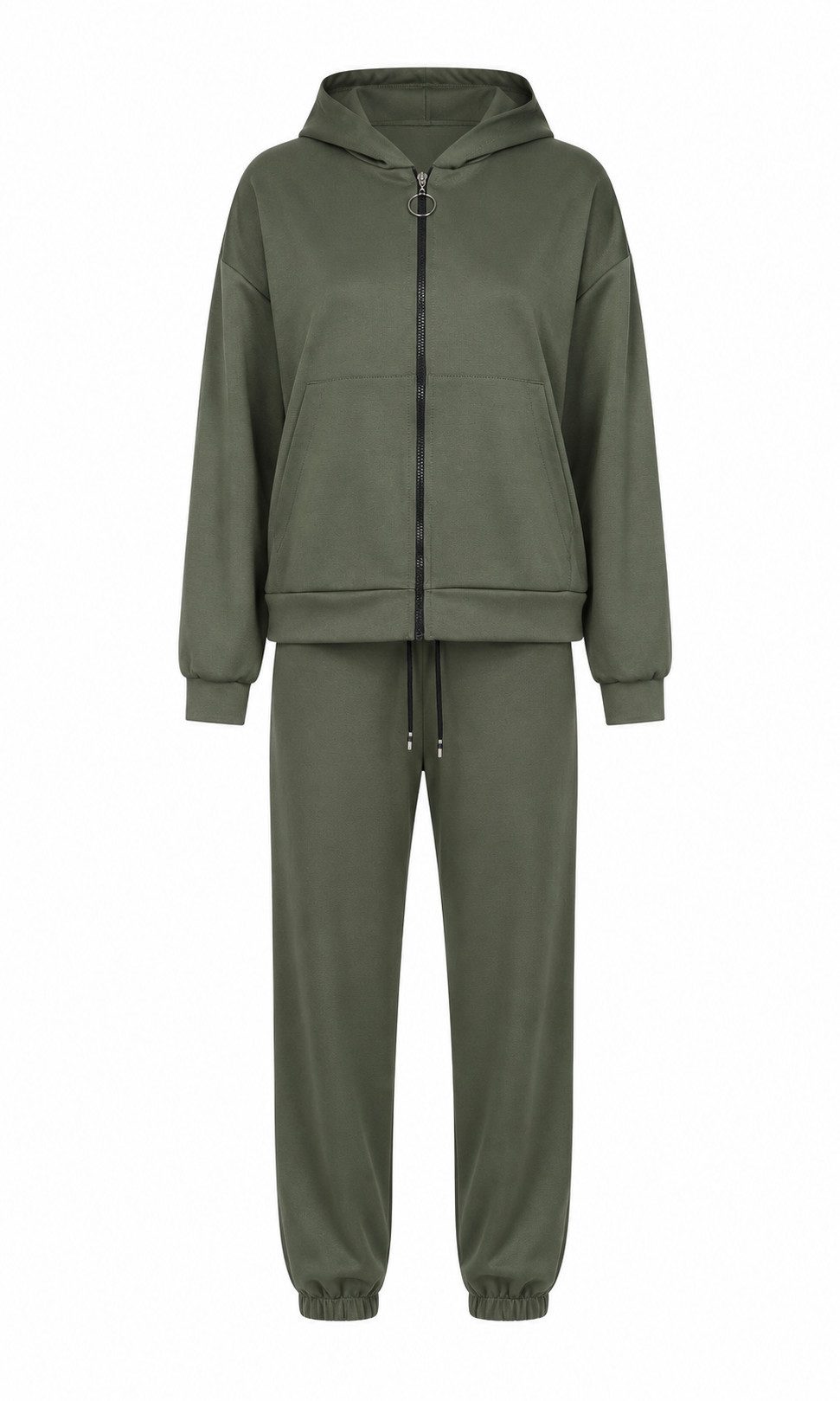simaranda Jogginganzug Damen Jogginganzug 618 36-42 Olive