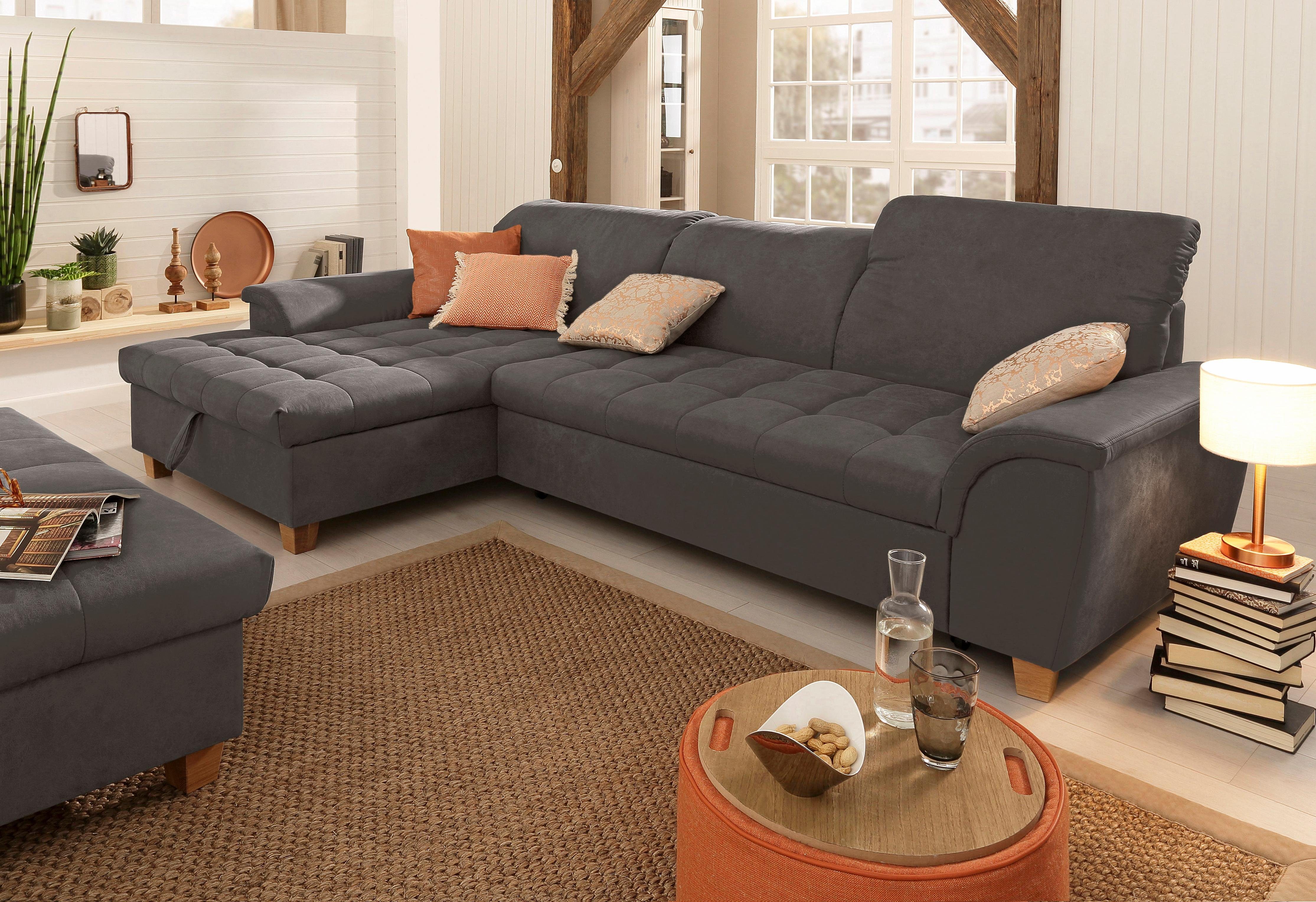 Home affaire Ecksofa Lyla L-Form, mit günstig online kaufen