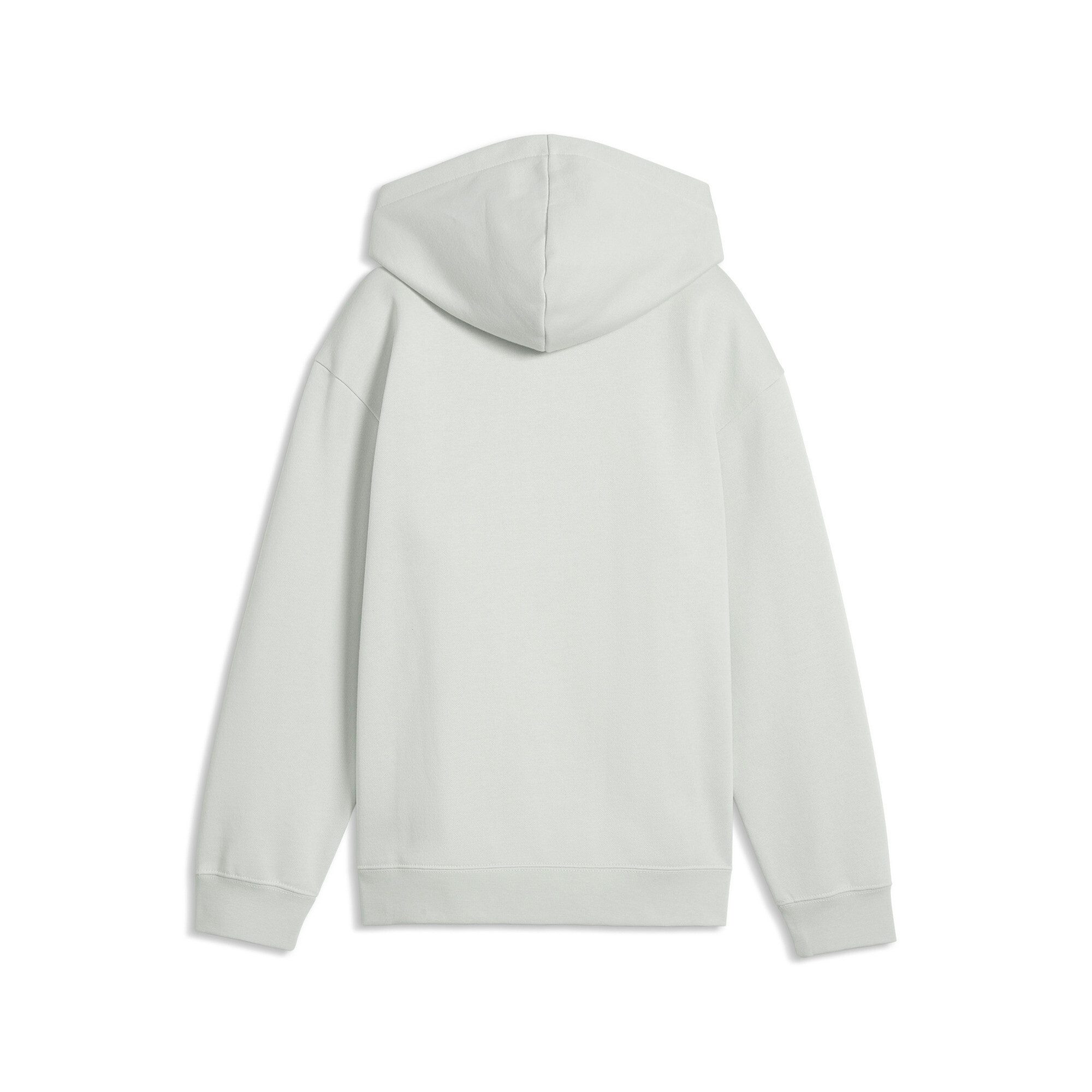 PUMA Kapuzensweatshirt ESS CENTERED CAT LOGO RELAXED HOODIE FL G mit Kapuze, mit angesetztem Bündchen