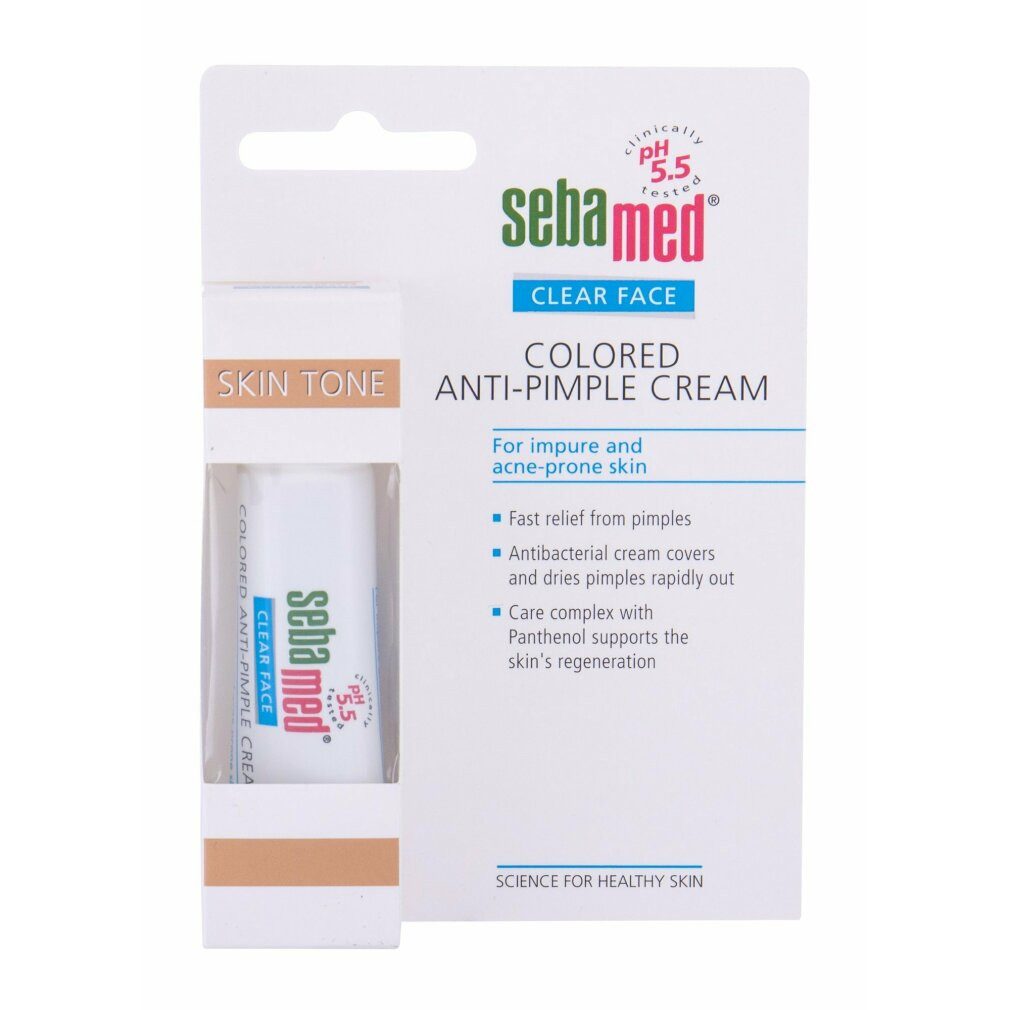 Tagescreme Clear Face Coloured Anti-Pickel-Creme