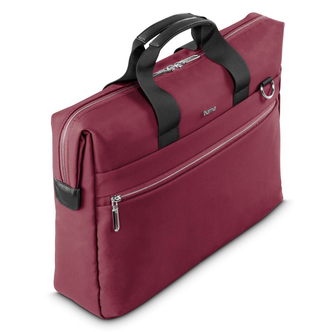 Hama Notebookrucksack Laptoptasche (34 – 36 cm (13,3 - 14,1), wasserabweisend, gepolstert), extralanger Reißverschluss