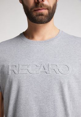 RECARO T-Shirt RECARO T-Shirt Embossed, Herren Shirt, Rundhals, 100% Baumwolle, Made in Europe