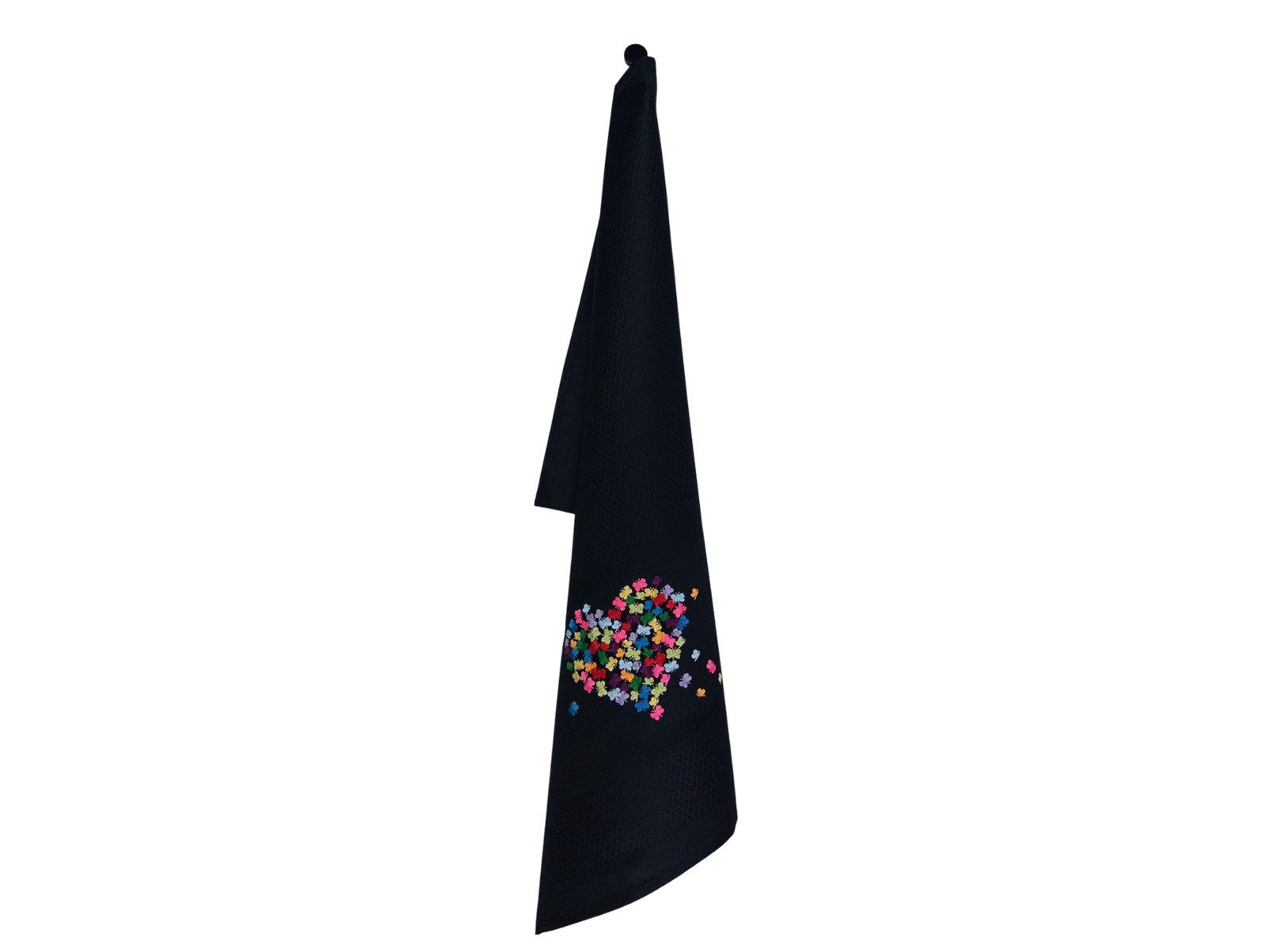Vista Portuguese Geschirrtuch Geschirrtuch Heart of Butterfly schwarz 50x70cm