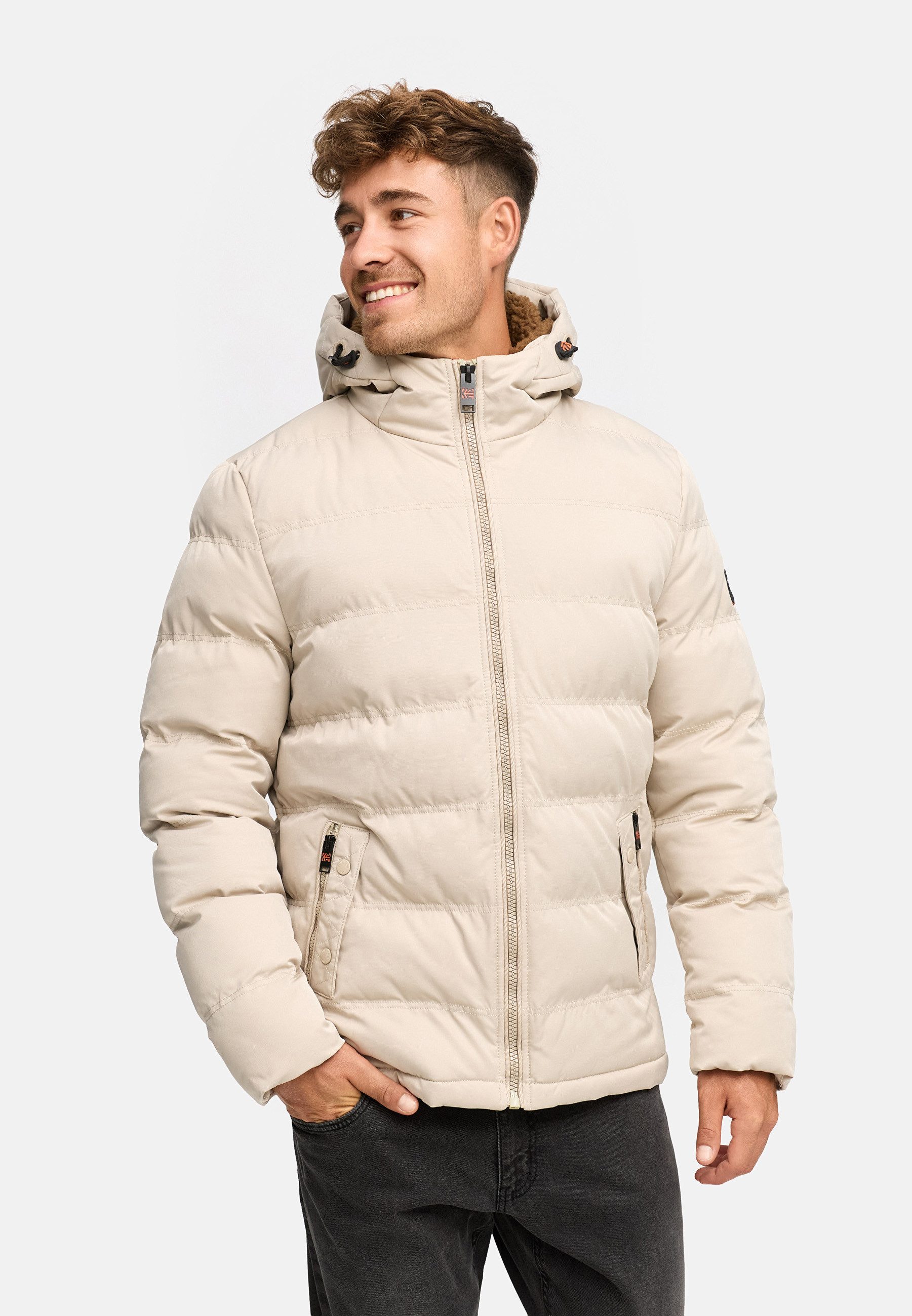 Indicode Steppjacke Herren Nemos Herrenjacke Daunen-Optik