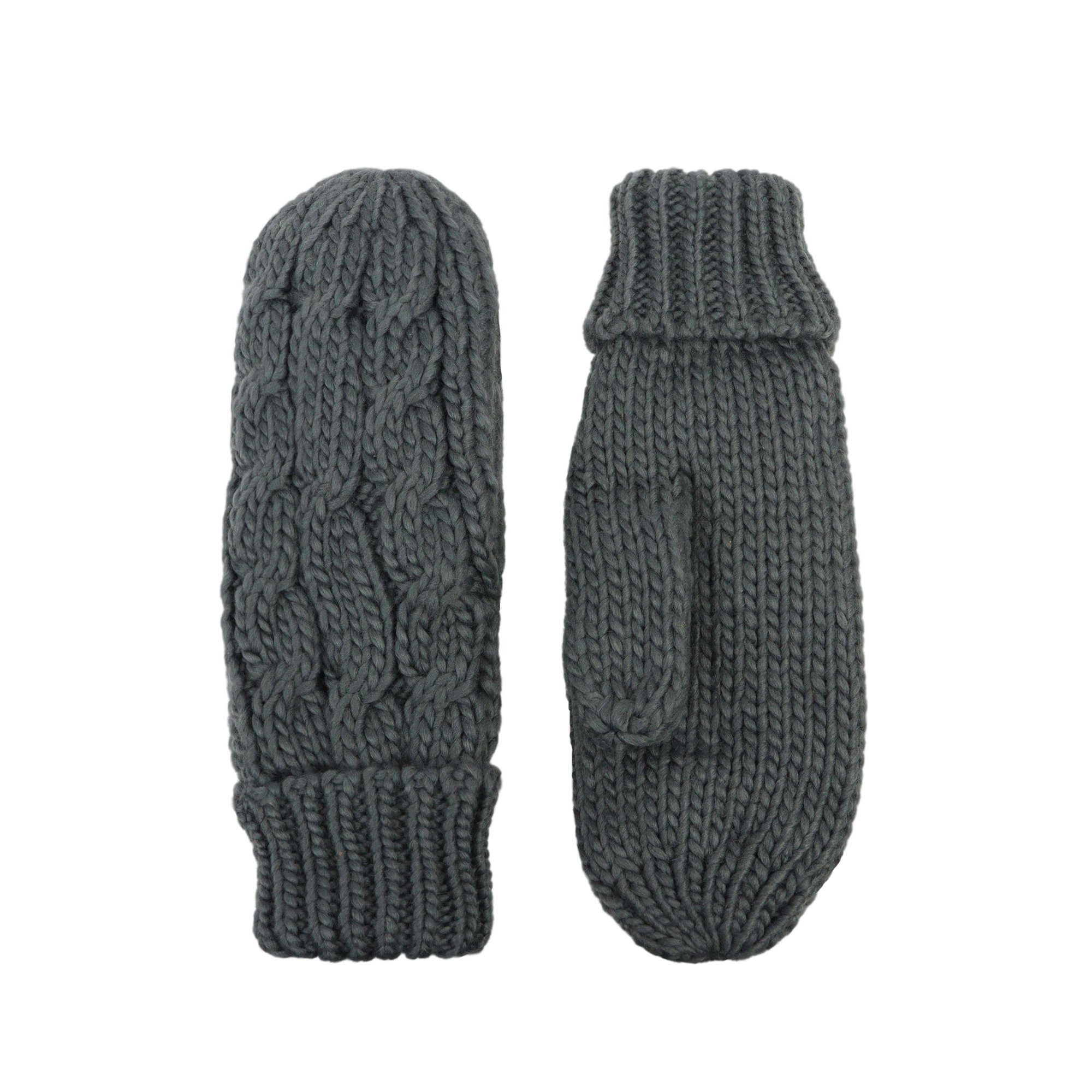 ZEBRO Fäustlinge Strickfäusling