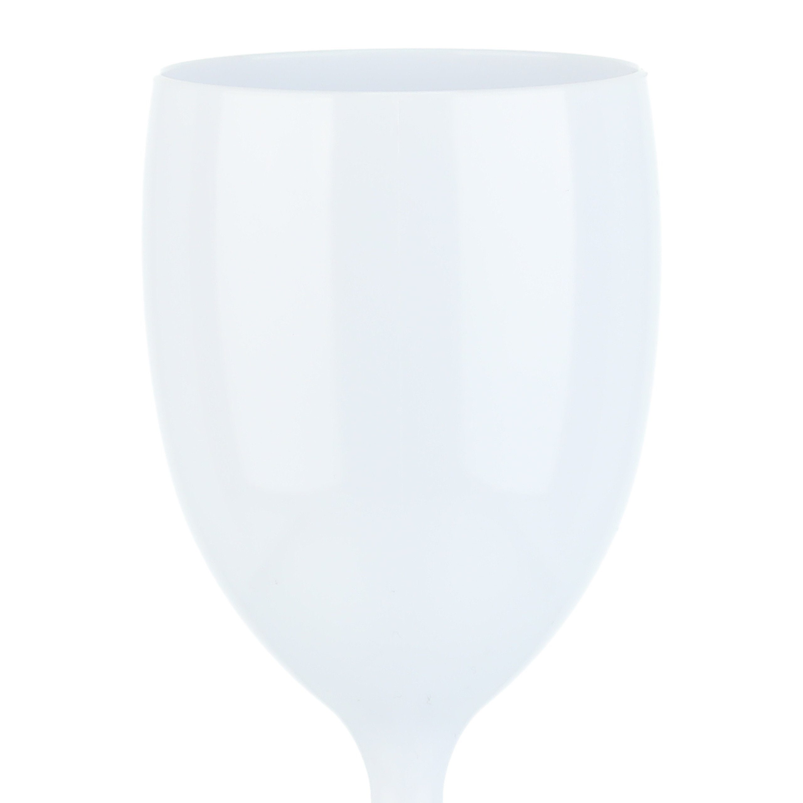 relaxdays Gläser-Set Weingläser Kunststoff 12er Set, Kunststoff