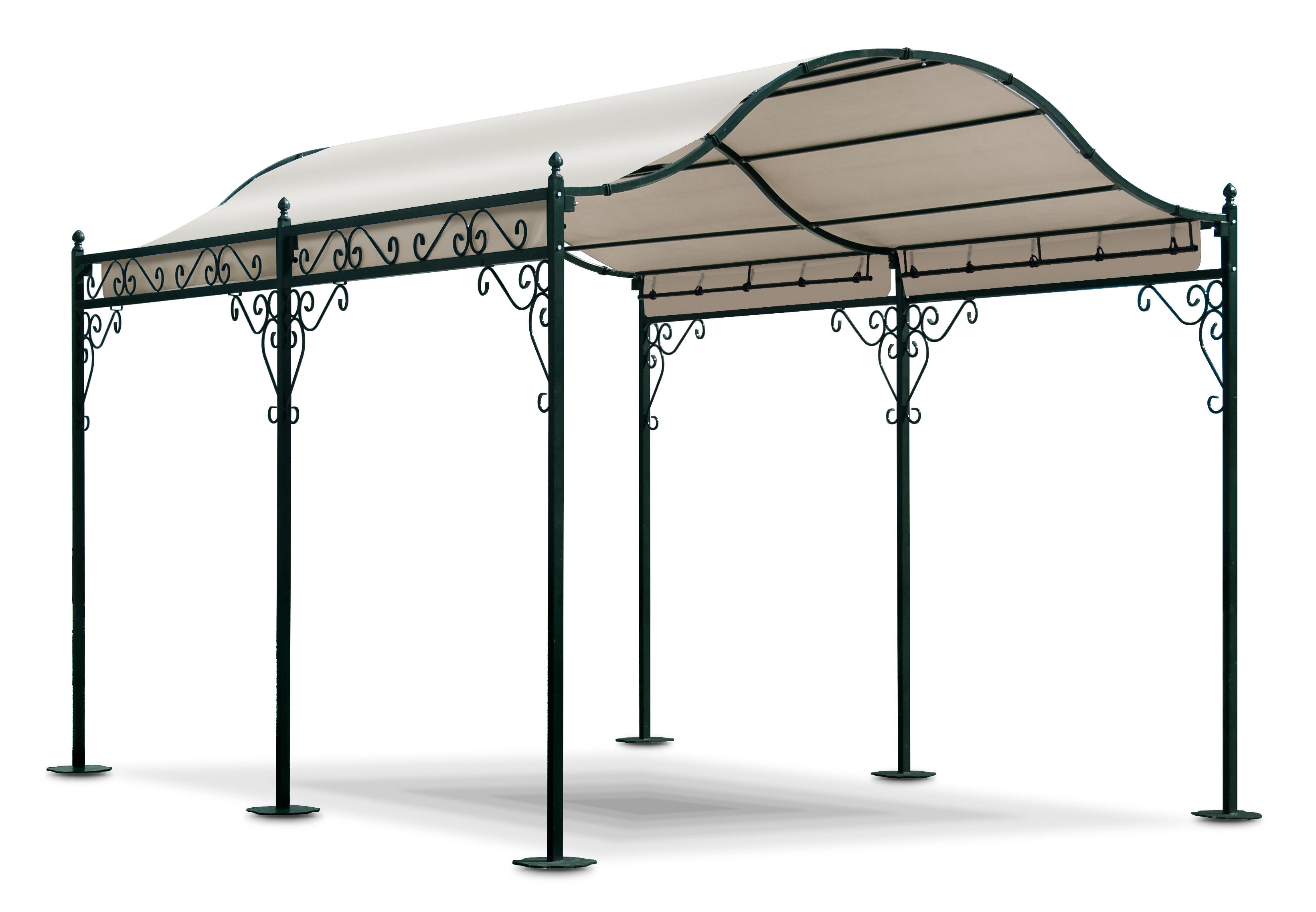 moebelfaktor Pavillon Jano, 8-10mm starkes Eisen BxTxH 415x280x271
