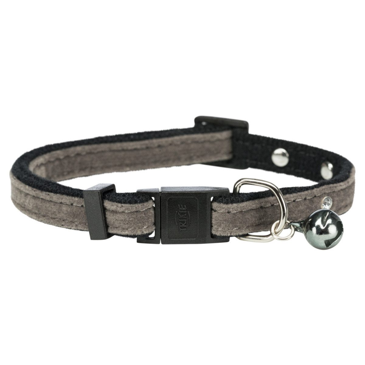 TRIXIE Katzen-Halsband Katzenhalsband mit Strassbesatz, Samt