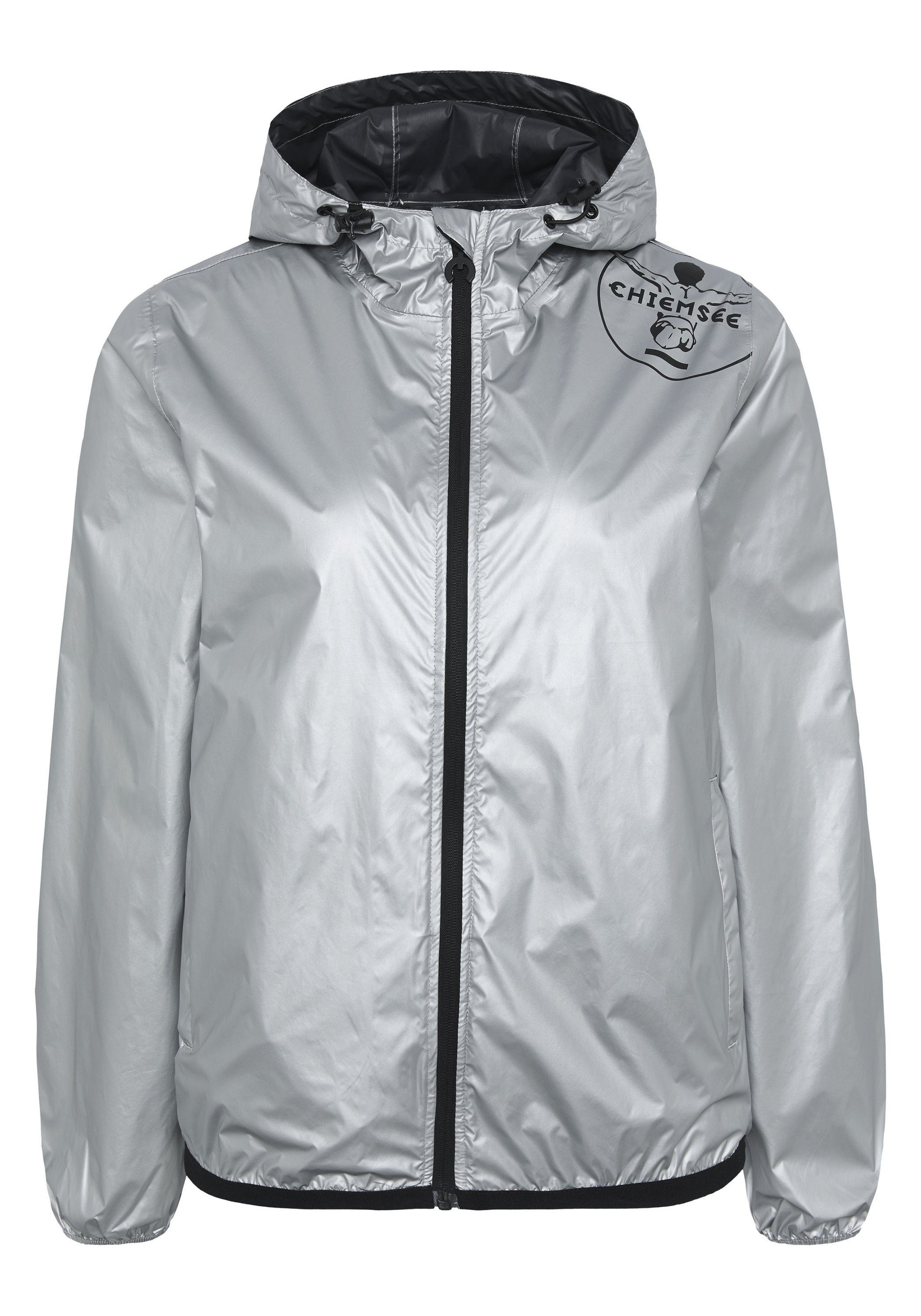 Chiemsee Outdoorjacke Regenjacke mit Labelprint an der Schulterpartie 1