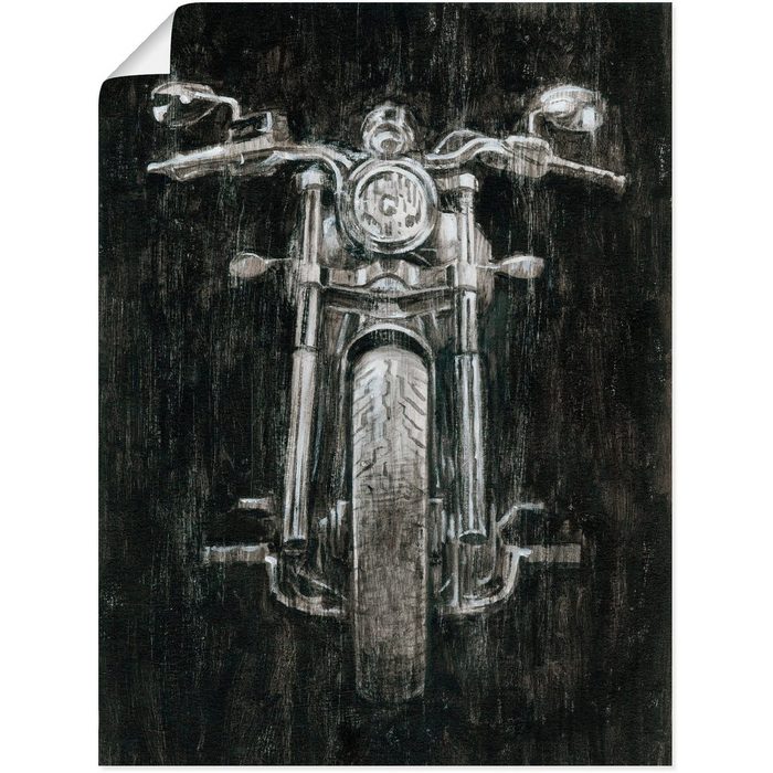 Artland Wandbild Eisernes Pferd I Motorräder & Roller (1 St) als Alubild Leinwandbild Wandaufkleber oder Poster in versch. Größen