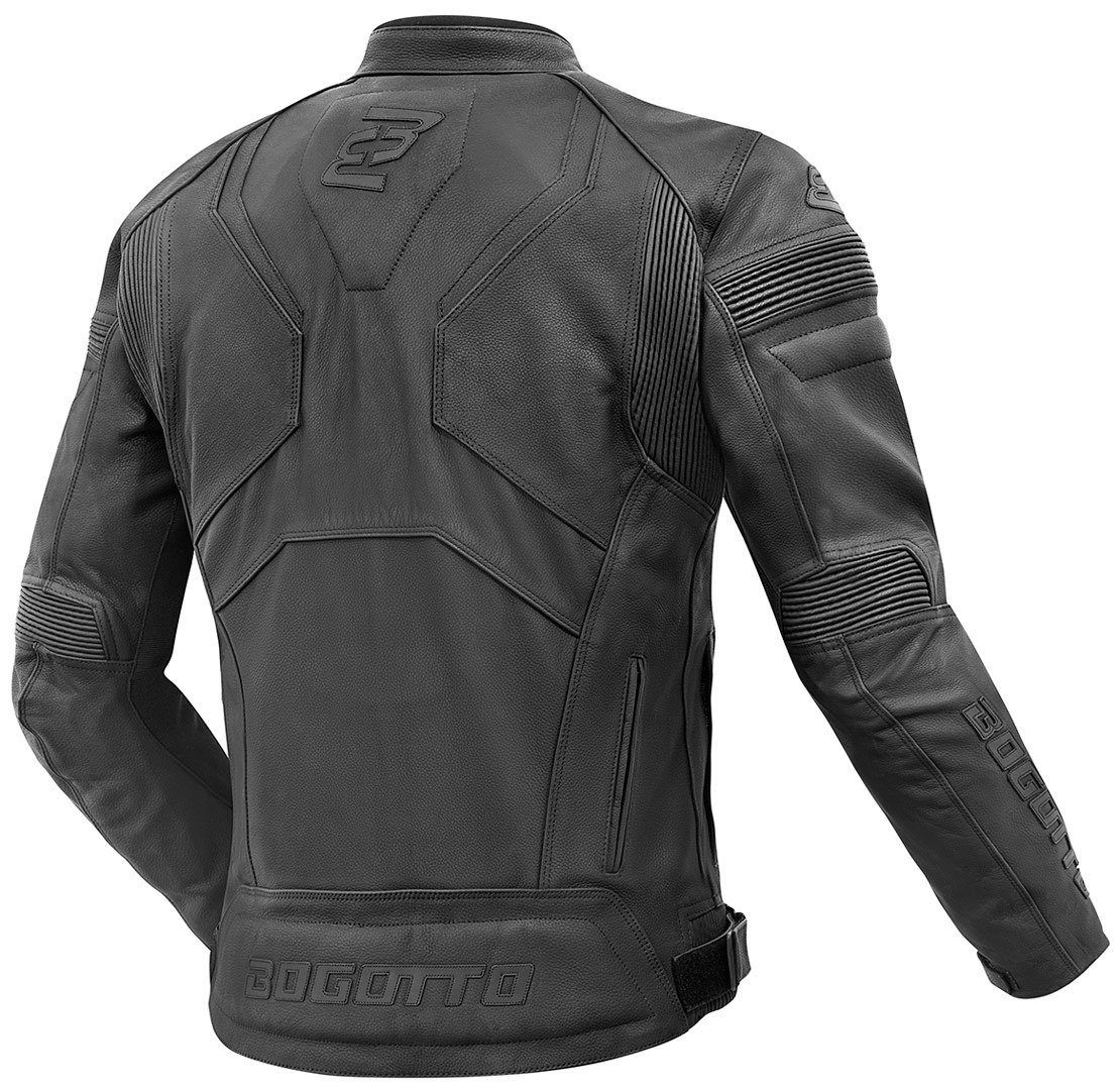 Bogotto Motorradjacke Black-X Motorrad Lederjacke günstig online kaufen